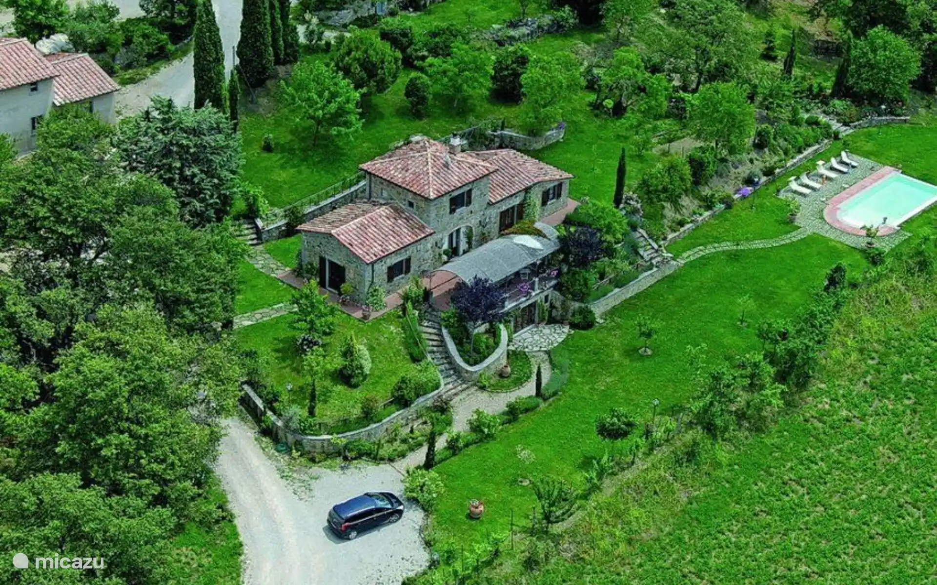 Location de Vacances Italie, Toscane, Cortona, villa - Villa Rosmarino