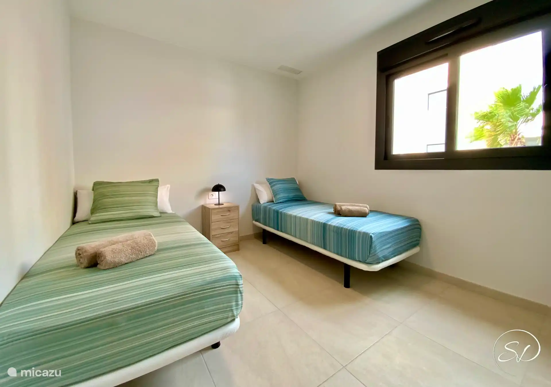 Dormitorio 2 camas individuales 