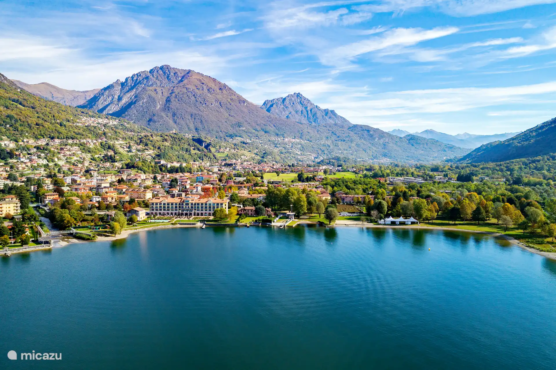 porlezza vanaf het meer