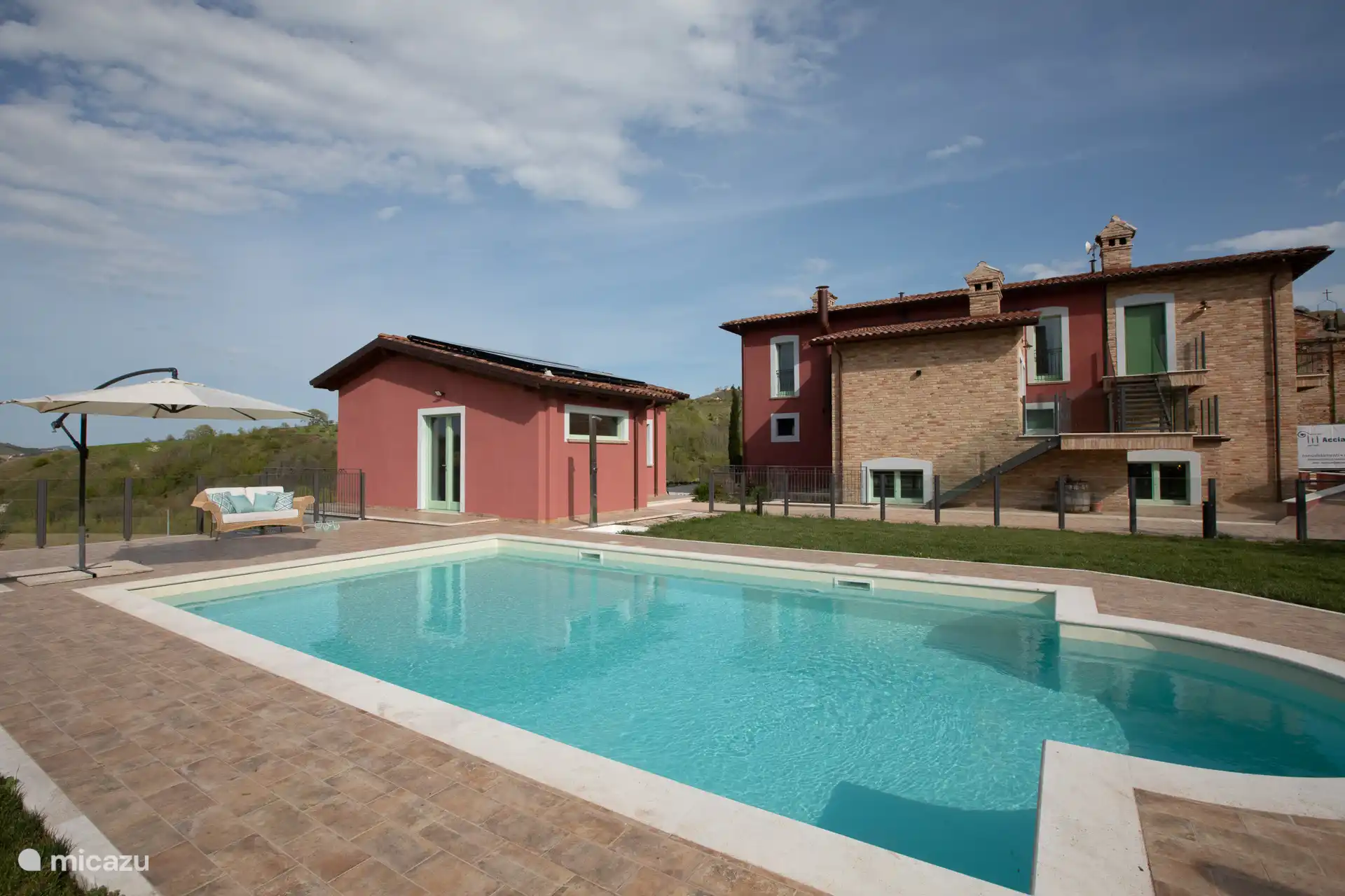 Shared swimming pool