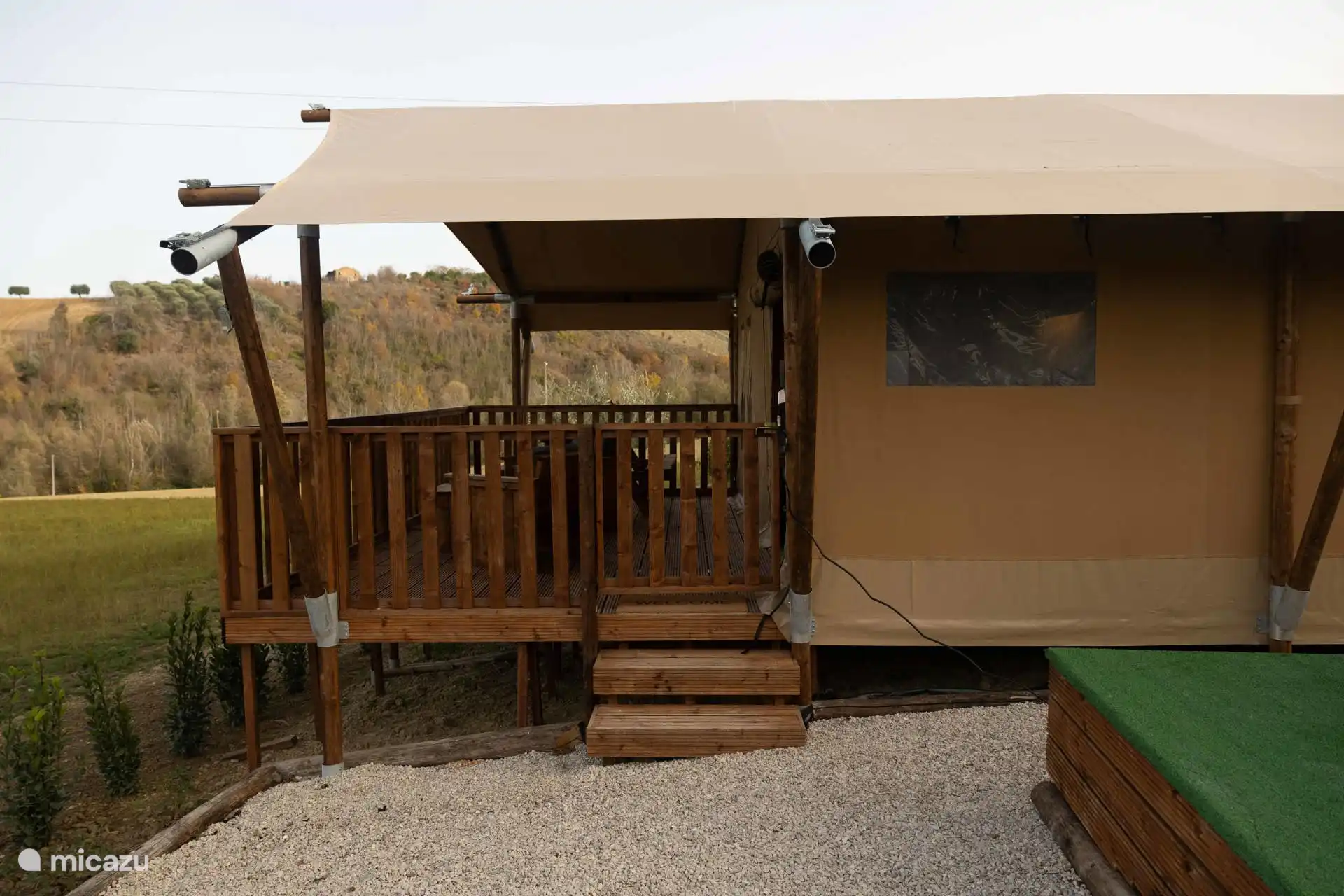 Glamping tents