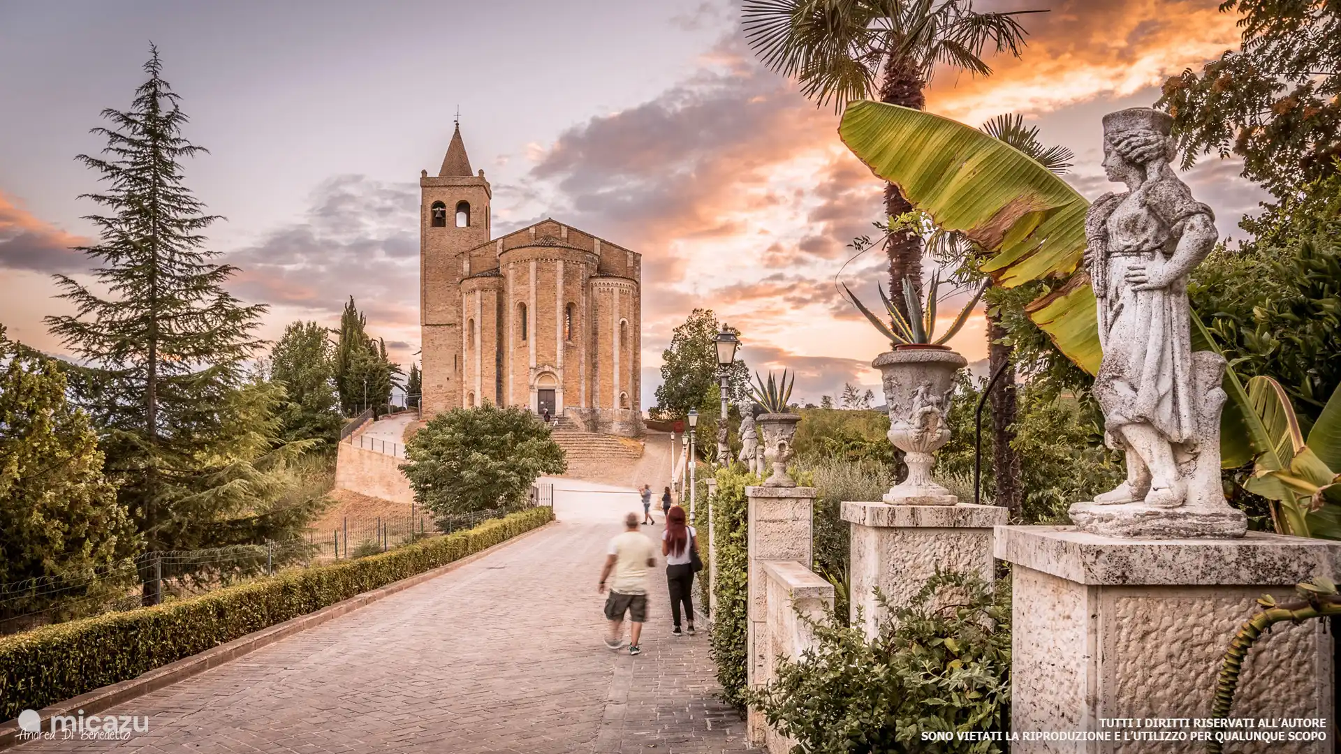 OFFIDA - CHIESA SANTA MARIA DELLA ROCCA