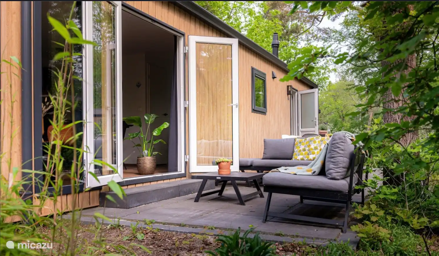 blockhütte / lodge, Nunspeet, Gelderland, Niederlande - Boshuisje Goudvink