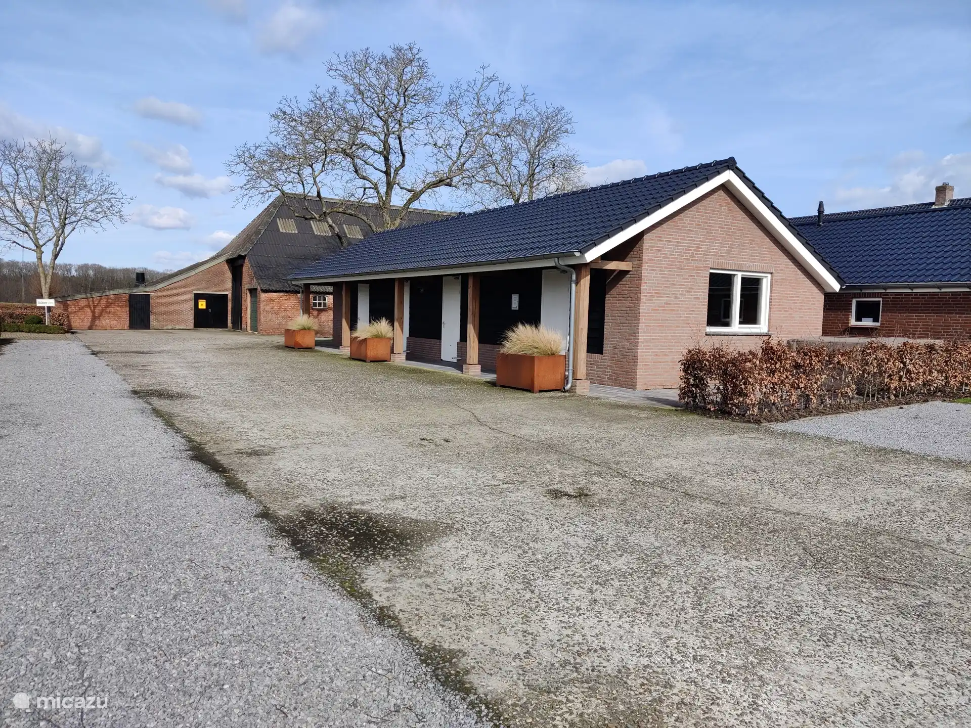 Sanitairgebouw voor onze kampeergasten