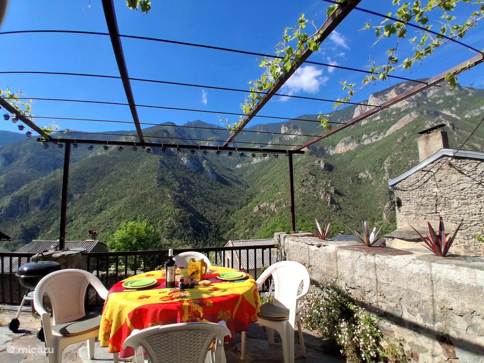 Terrasse avec vue magnifique 