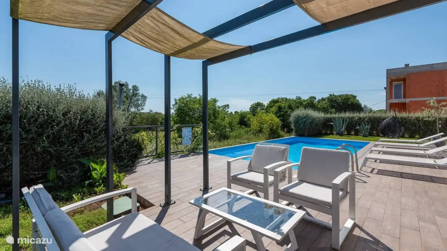 Espace de salon extérieur