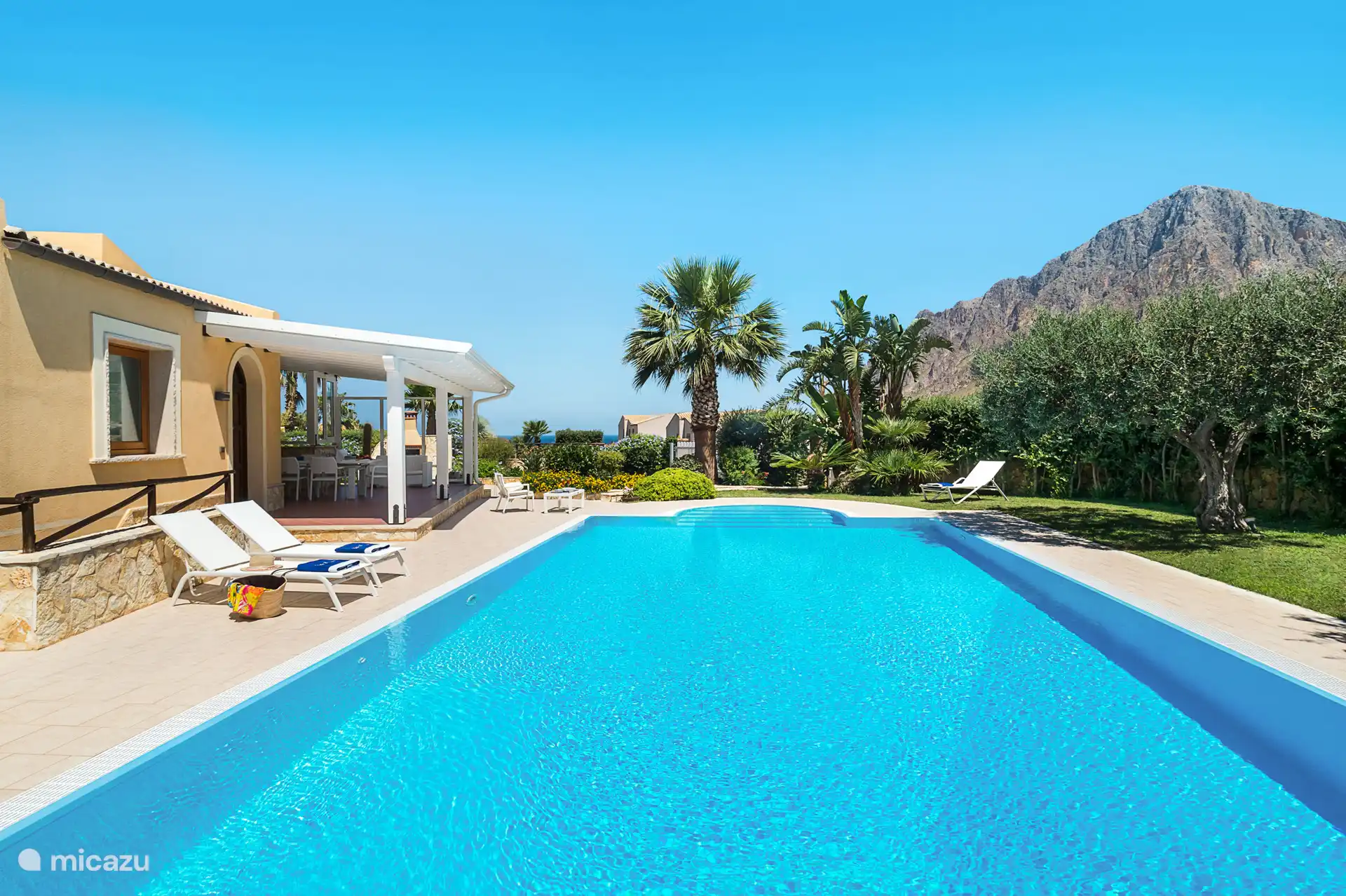 villa huren in Custonaci, Sicilië, Italië - Villa Sirocco