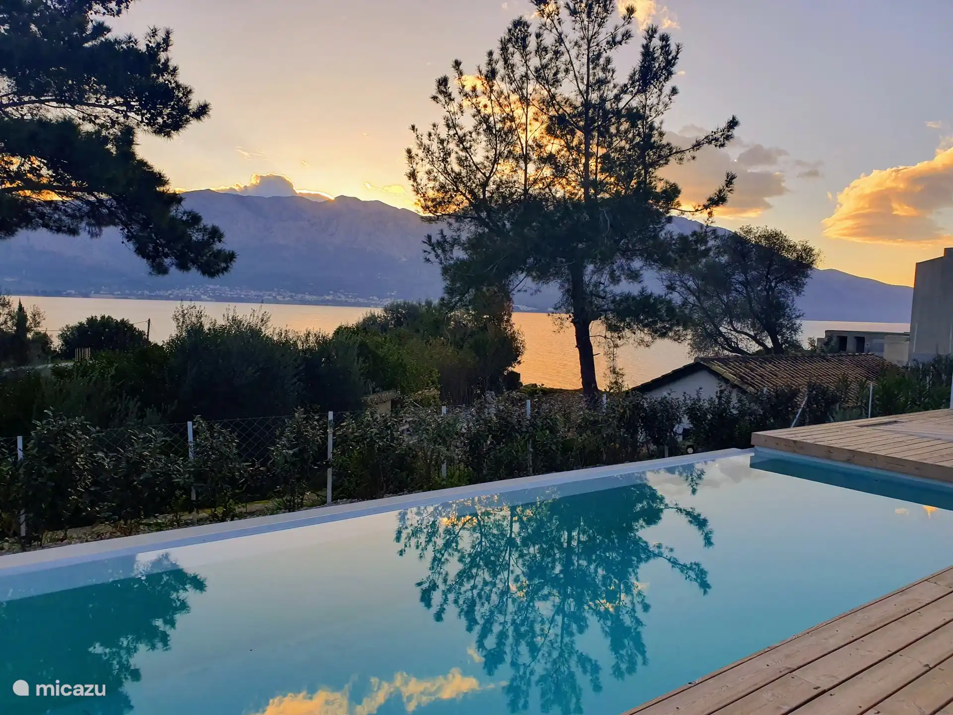 Sonnenuntergänge in der Villa Ionian Blue 