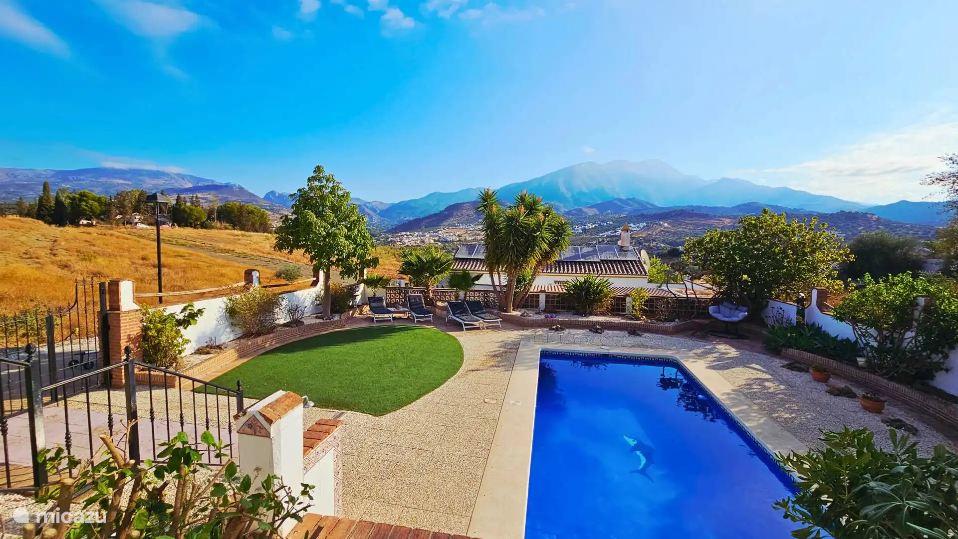 Vista desde la gran verranda