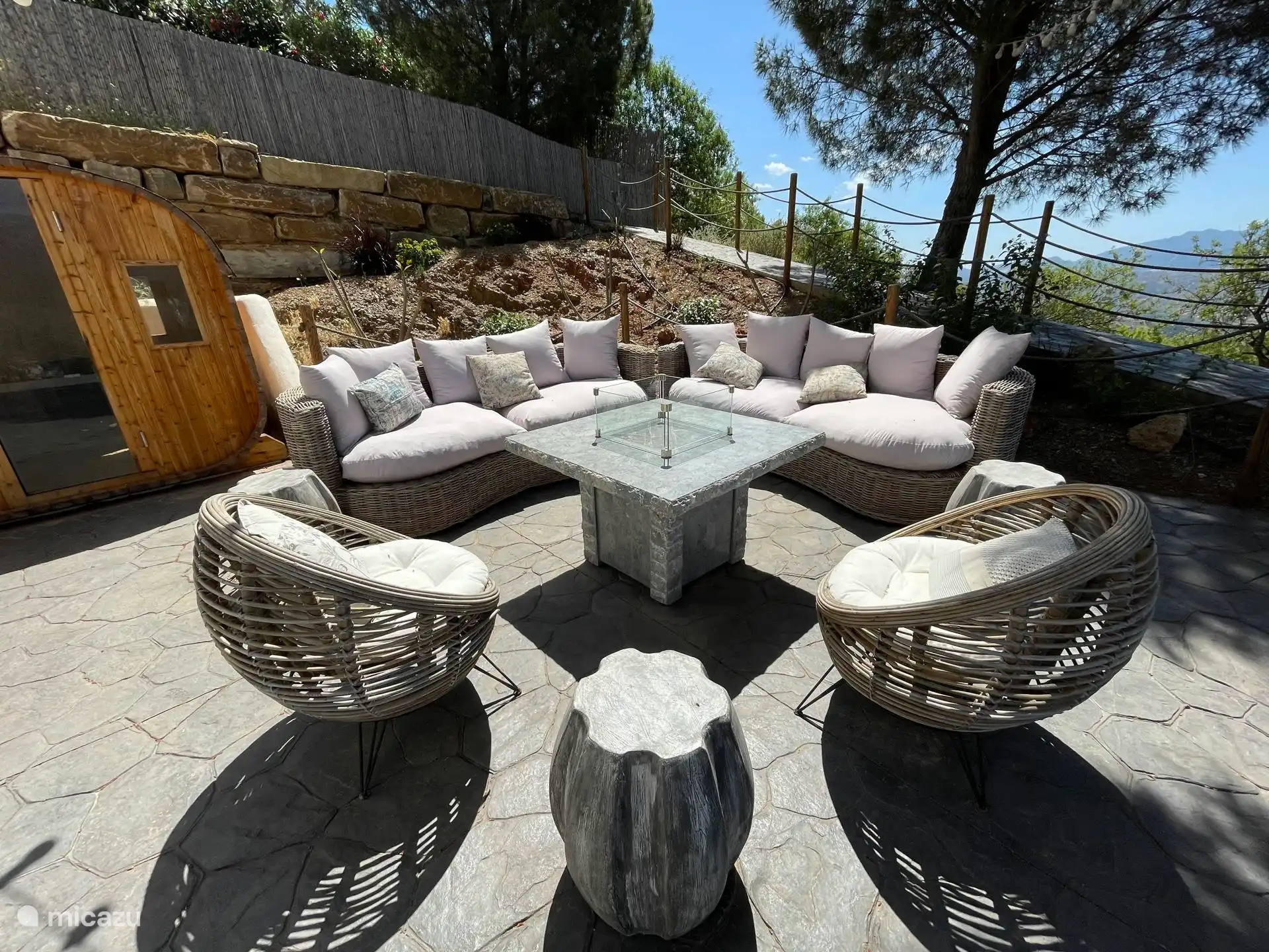 Genieten van de zwoele zomeravonden.