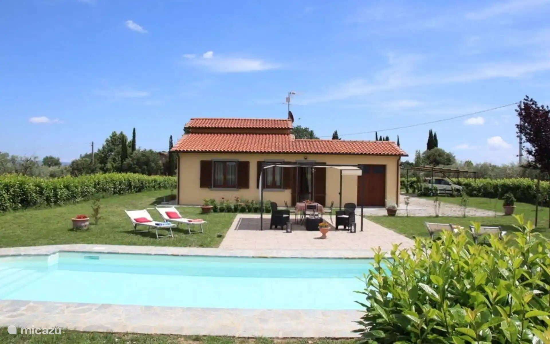 Cyclisme, Italie, Toscane, Cortona, maison de vacances Villa Mira