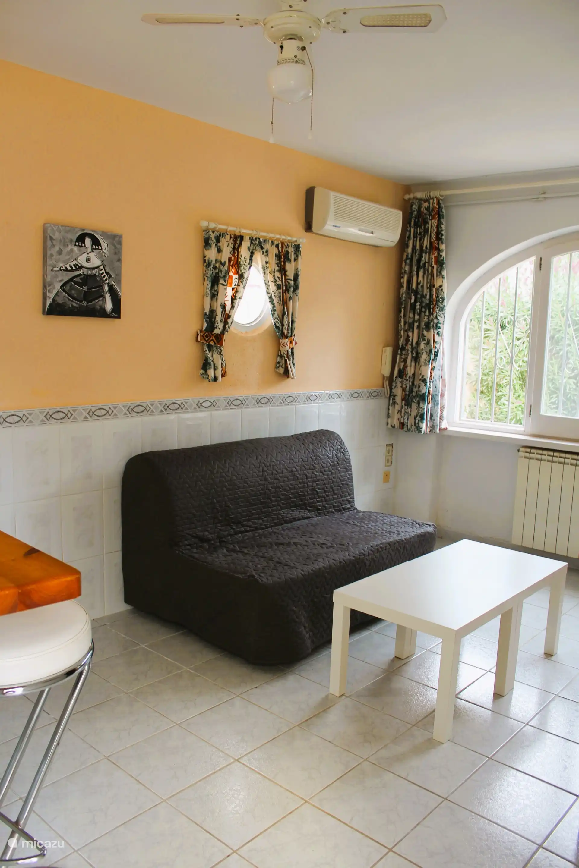 Woonkamer met slaapbank