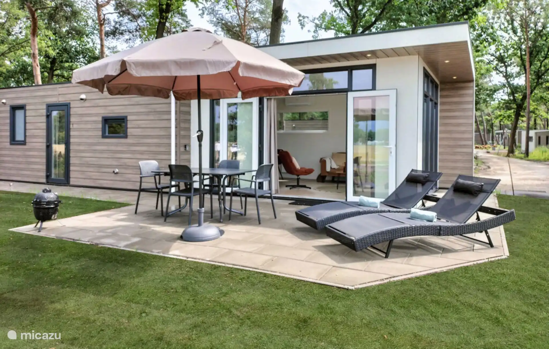 chalet huren in Nieuw Heeten, Overijssel, Nederland - Tussen Bos en Heide met Sauna