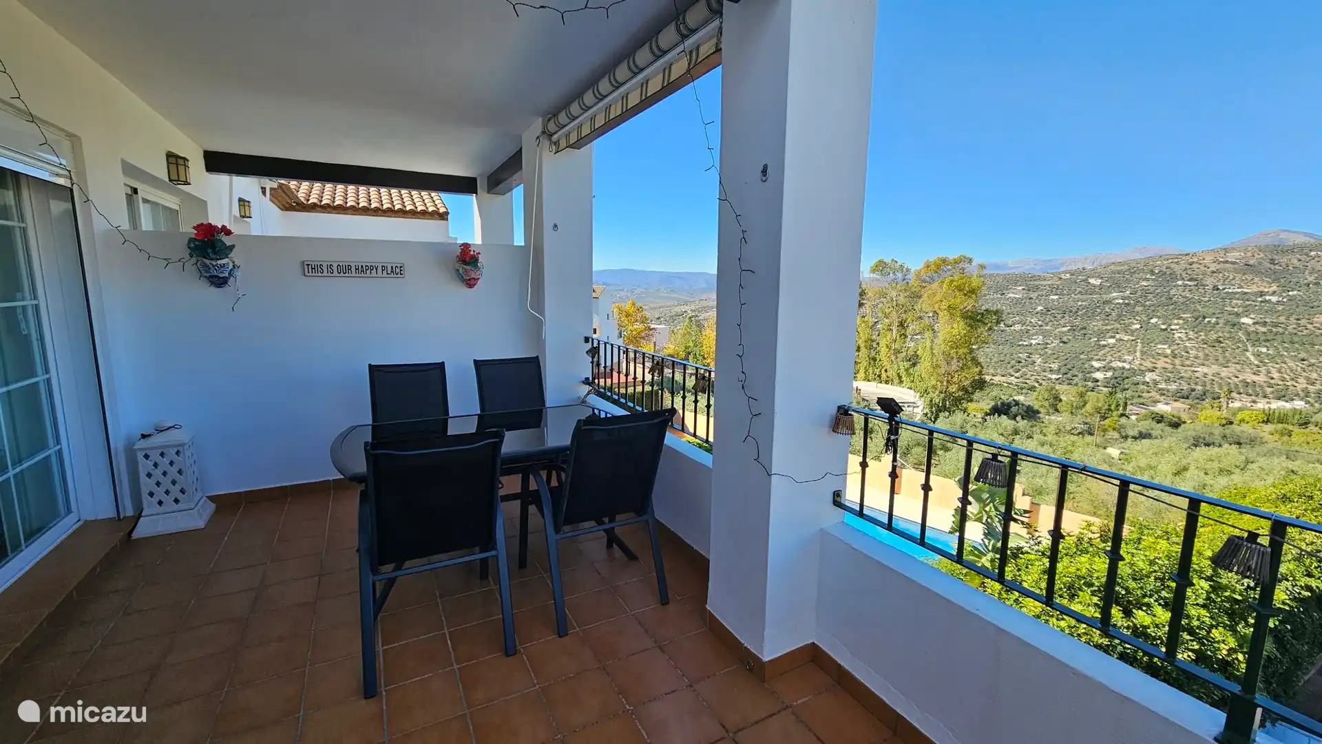 Gran terraza con vistas