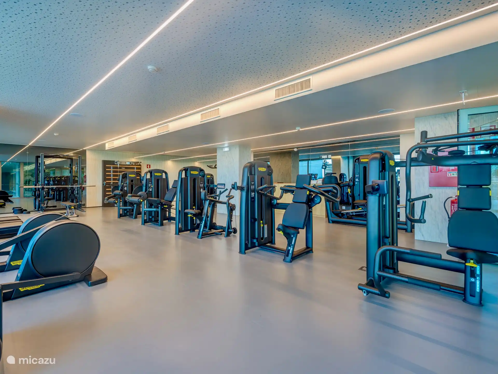 gym, Technogym-apparatuur