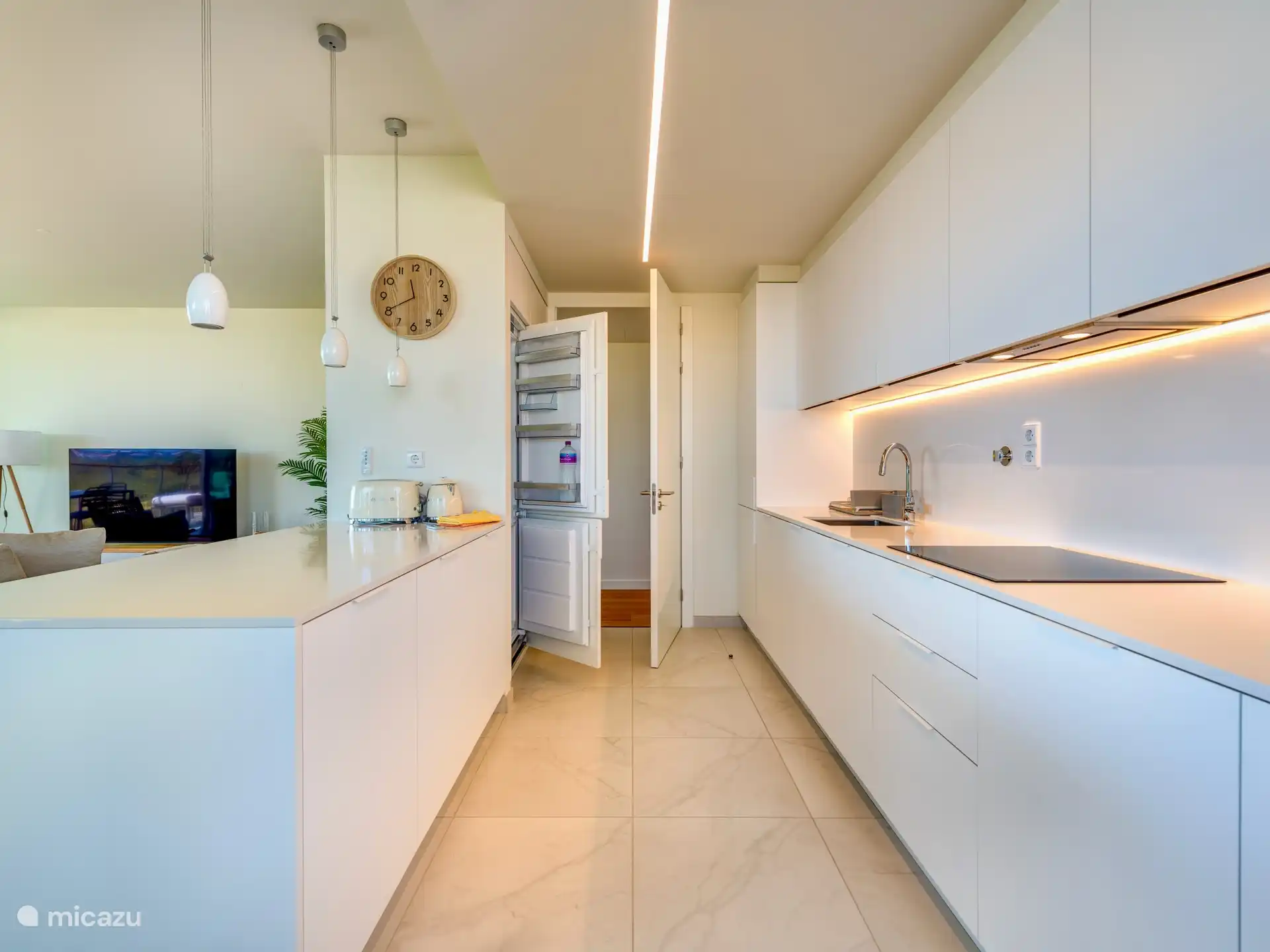 Keuken, koelkast/vriezer