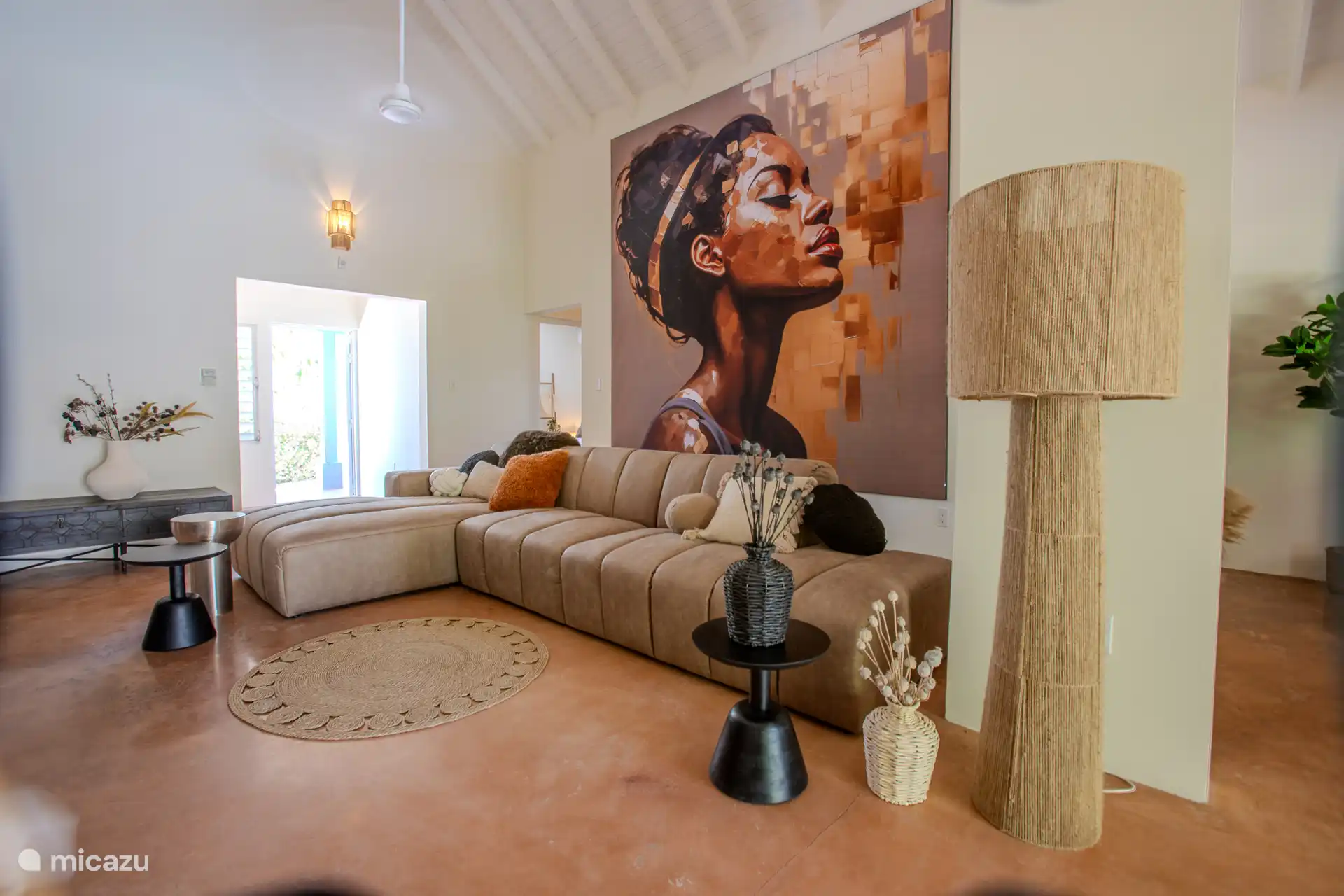 La zona de asientos vista desde el otro lado