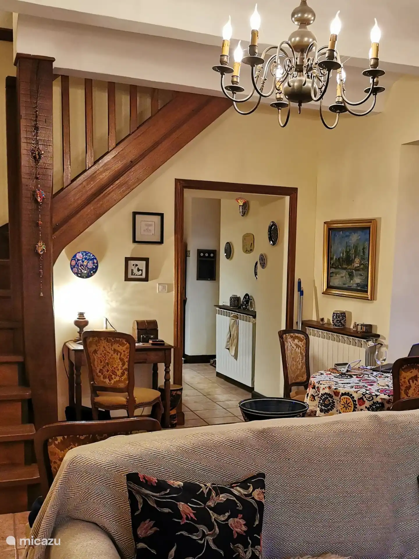 Woonkamer van het hoofdhuis