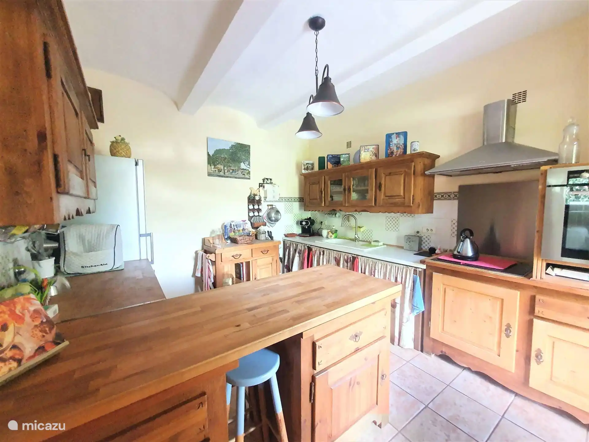 Hoofdkeuken van de gite-keuken