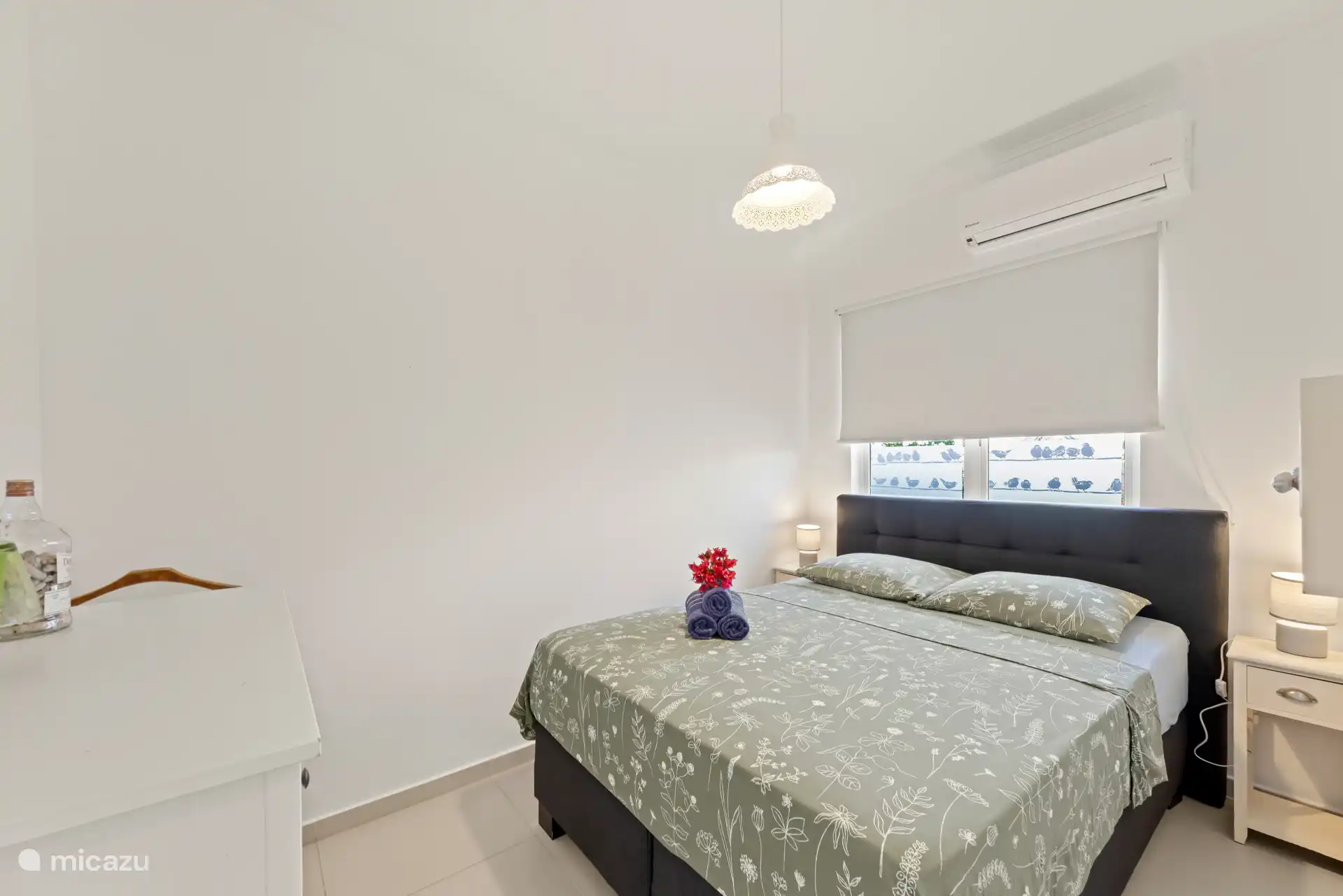 Slaapkamer 3, voorzien van airco.