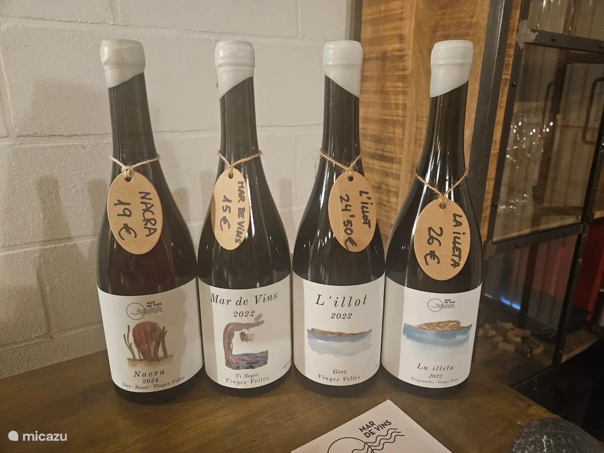 Celler Mar de Vins, bodega con vinos finos a 2 km de la villa