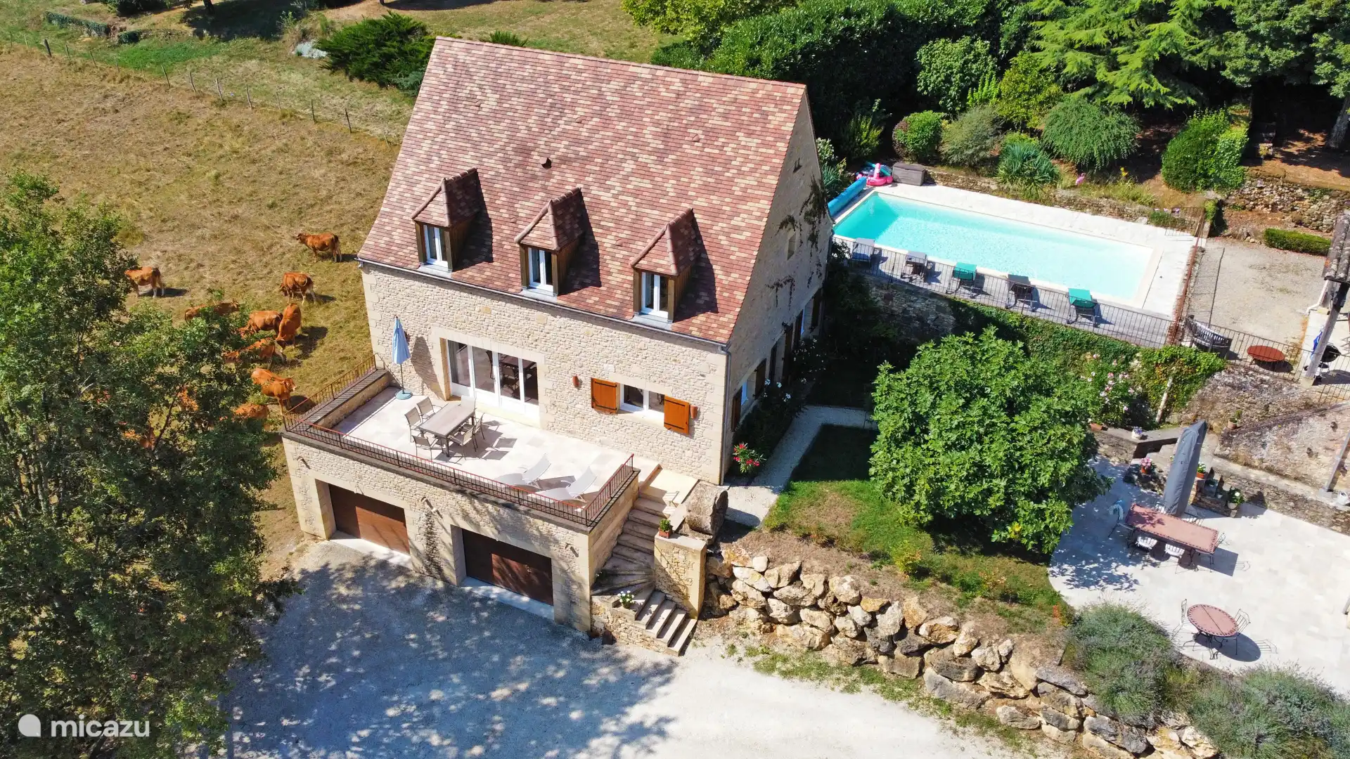 vakantiehuis huren in Saint Chamassy, Dordogne, Frankrijk - Les Douces Terrasses 