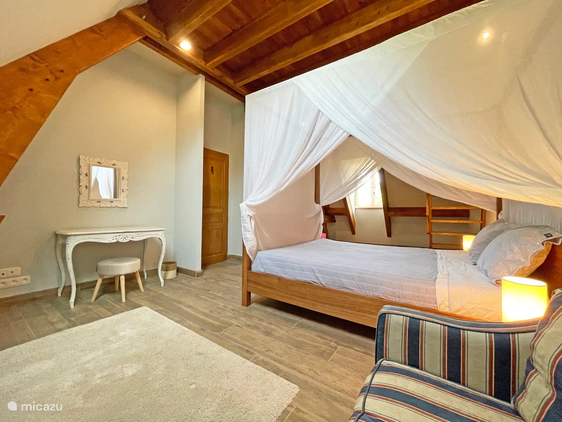 Dubbele slaapkamer vloer