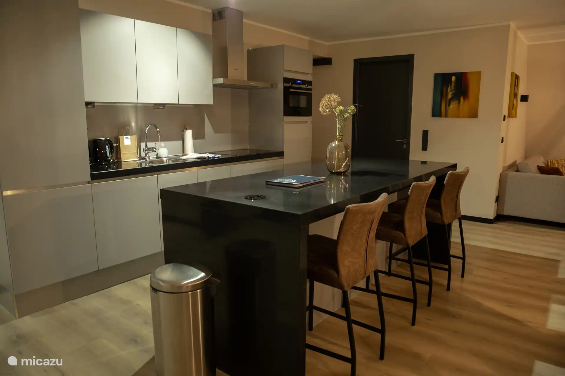 Keuken van alle gemakken voorzien