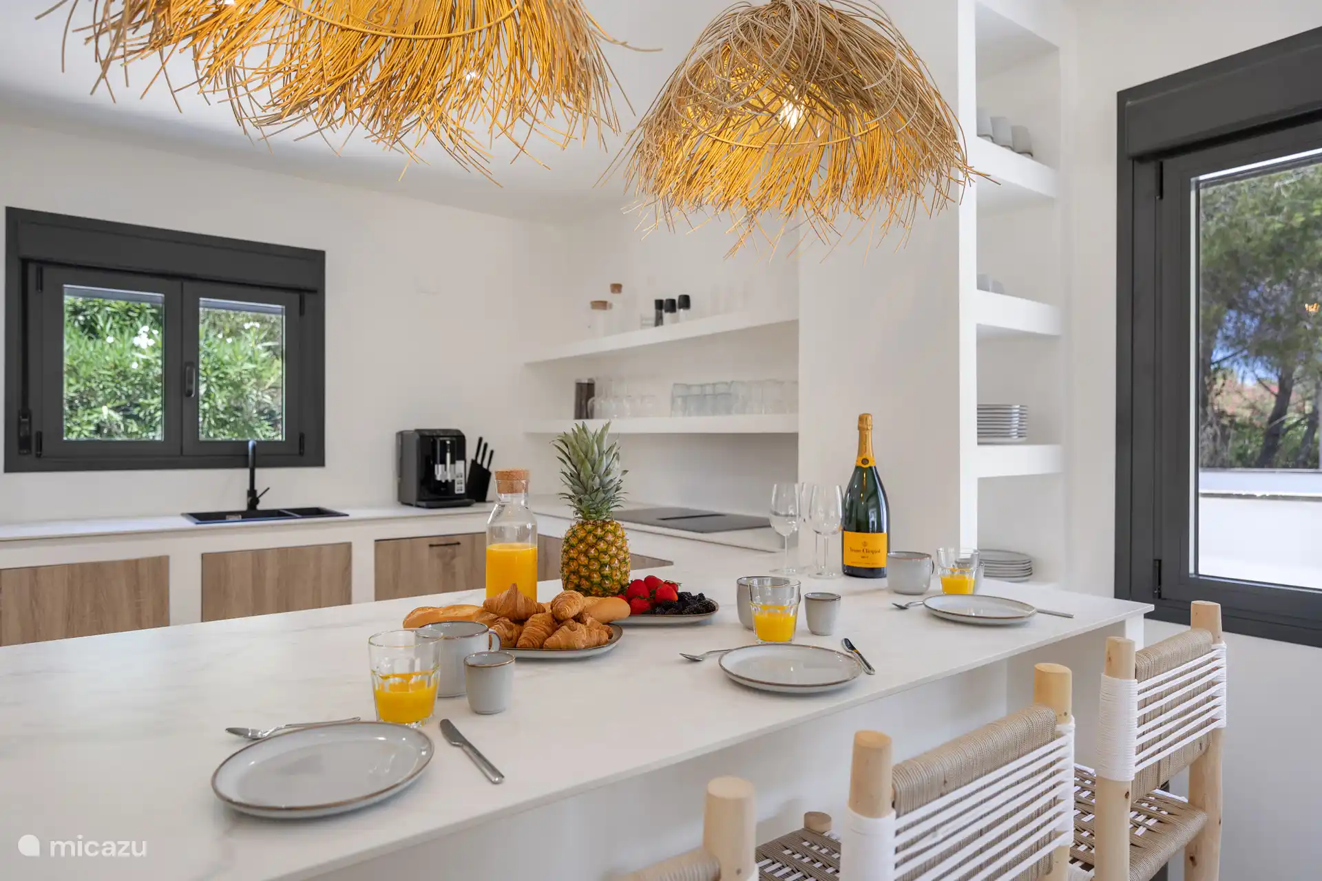 Frühstücksbar in der Küche