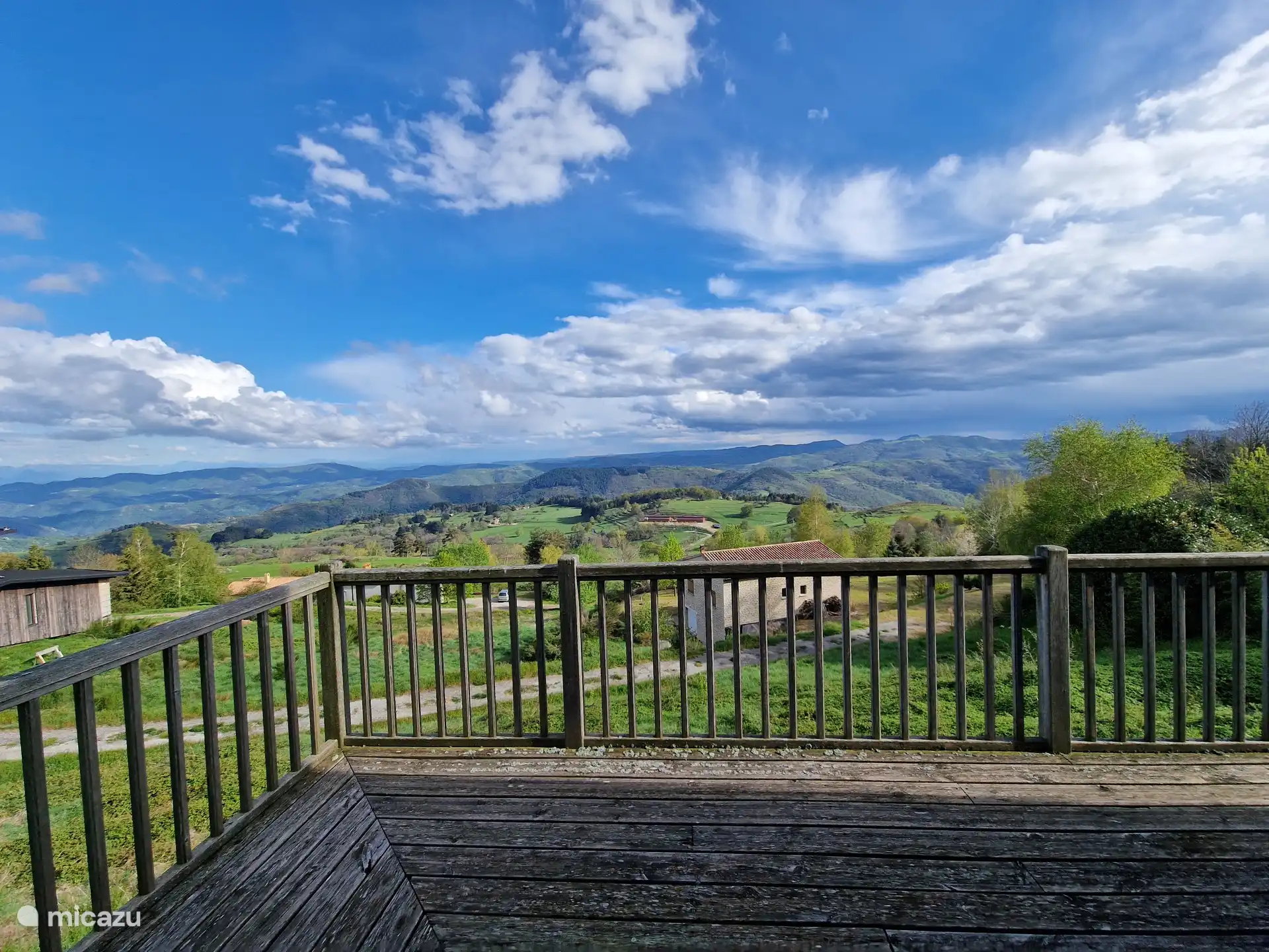 Uitzicht vanaf het huis