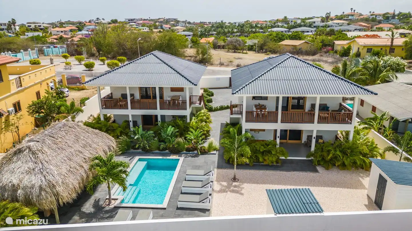 appartement huren in Curaçao, Banda Ariba (oost), Brakkeput Abou –  2 appartementen in resort met pool