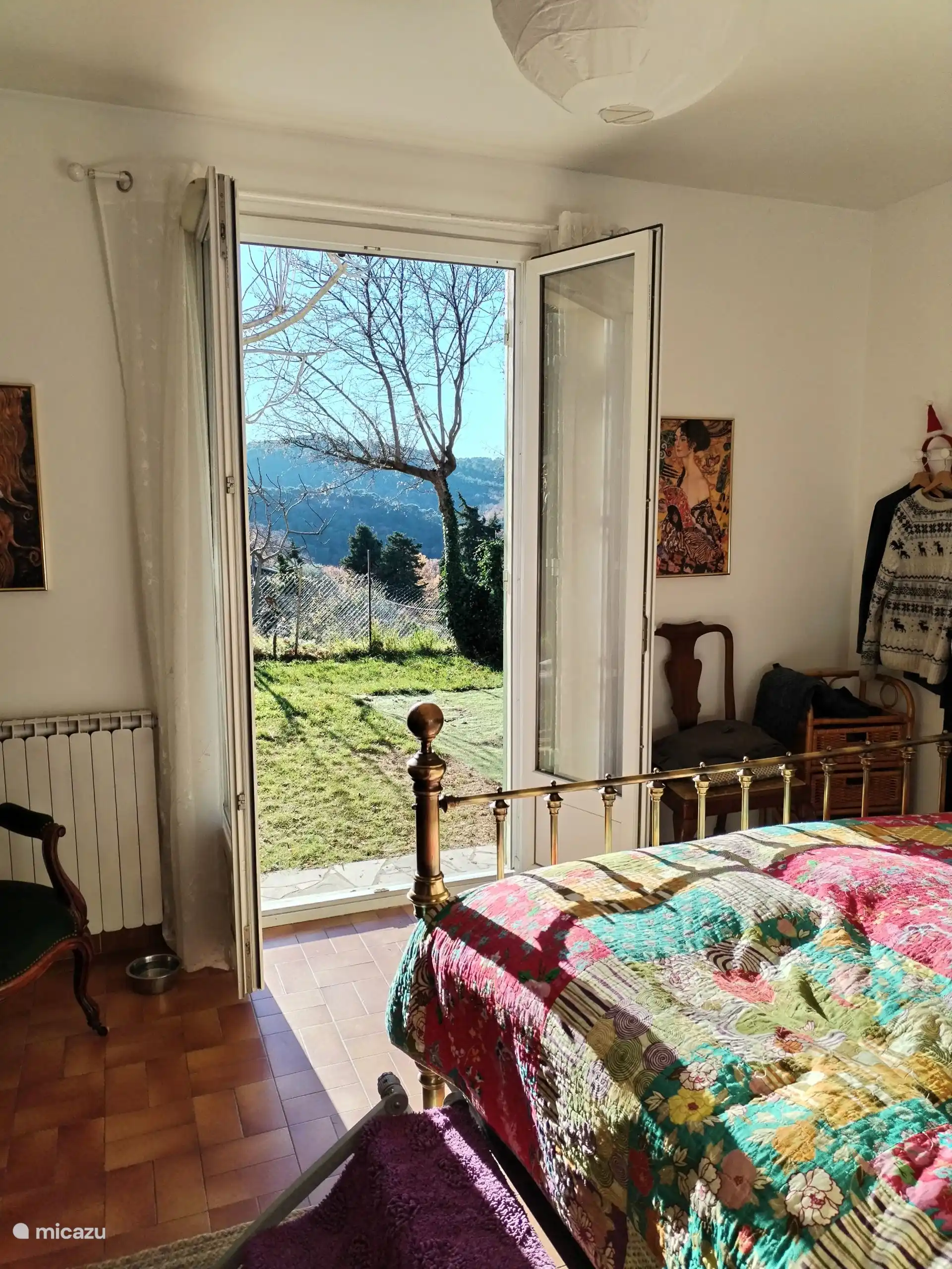 Villa slaapkamer uitzicht