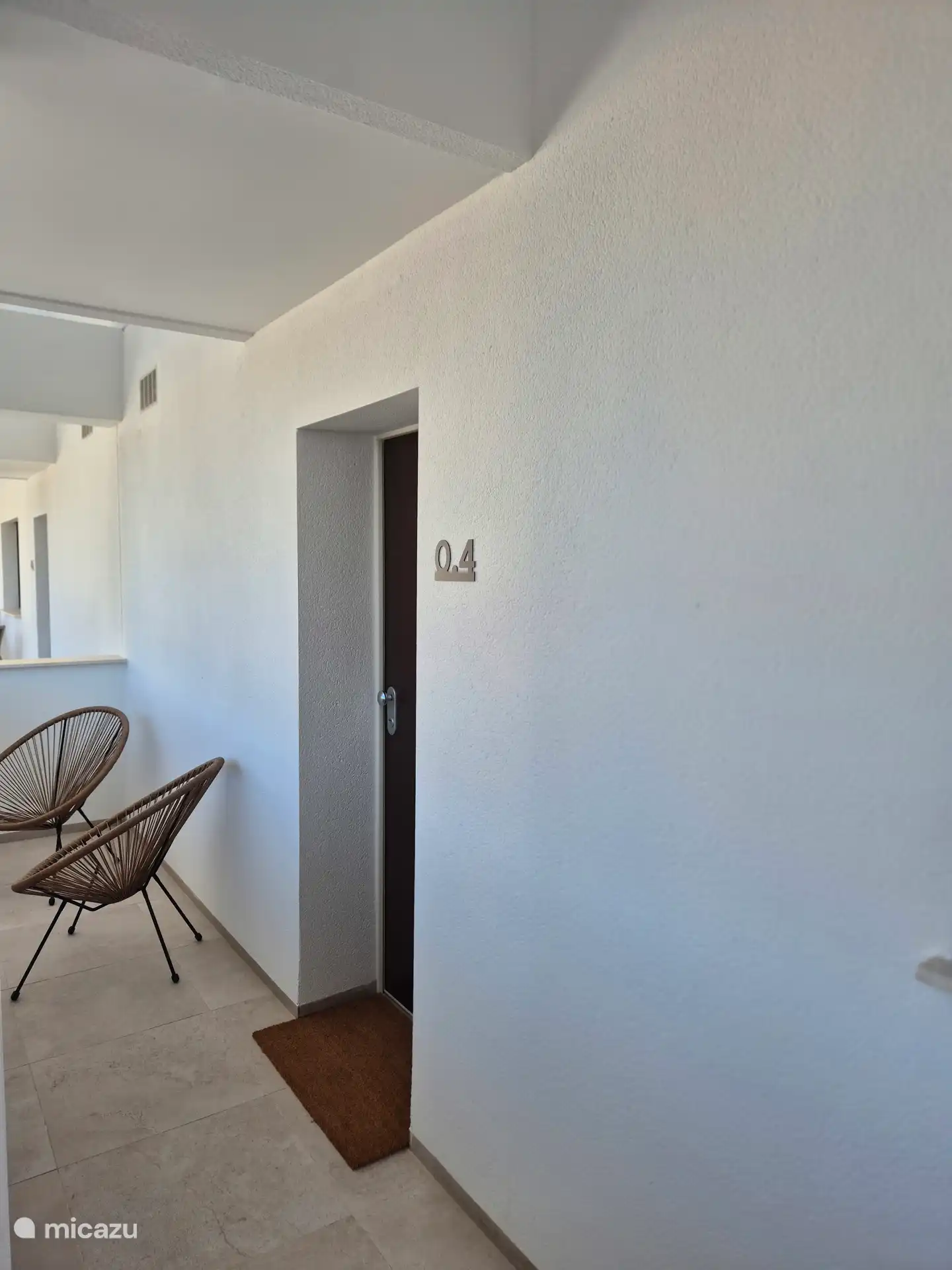 Terras1 LA Paz aan de voordeur