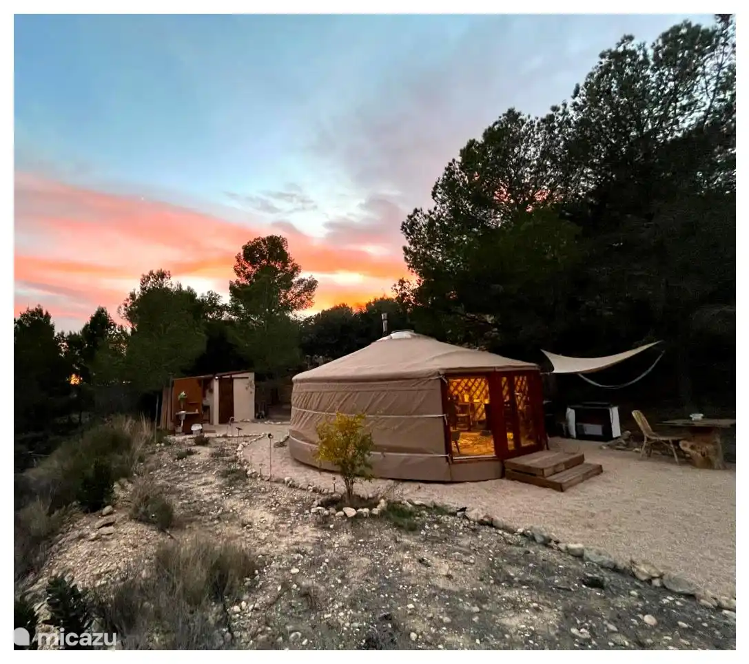 glamping / safaritent / yurt huren in Elda, Valencia, Spanje - Rincón de Paz