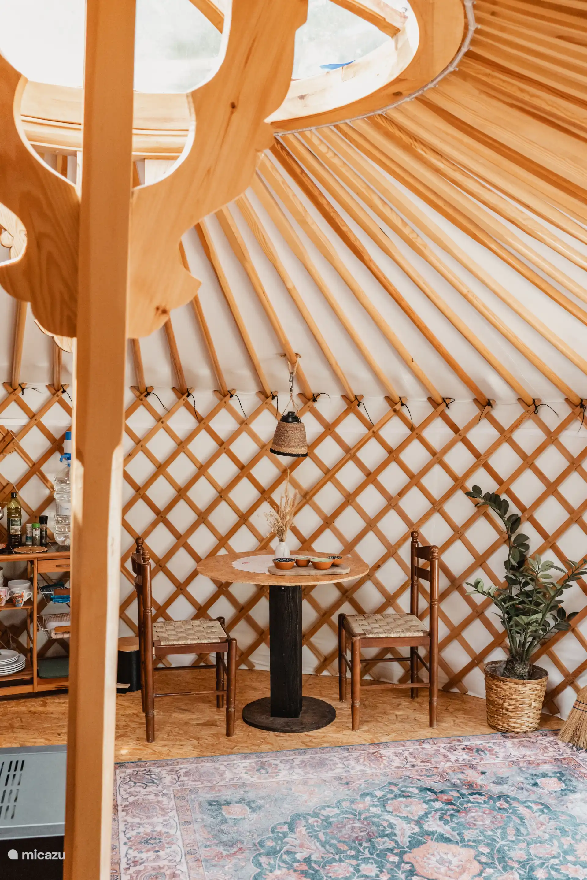 Yurt interieur
