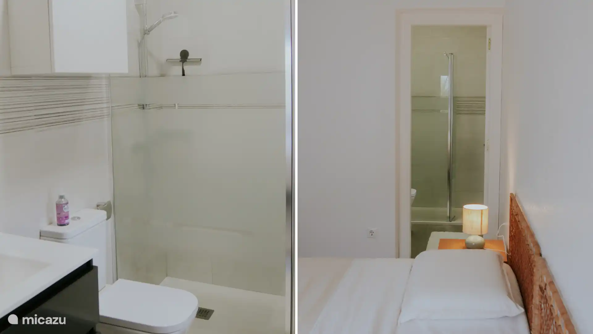 Badkamer ensuite aan slaapkamer 2