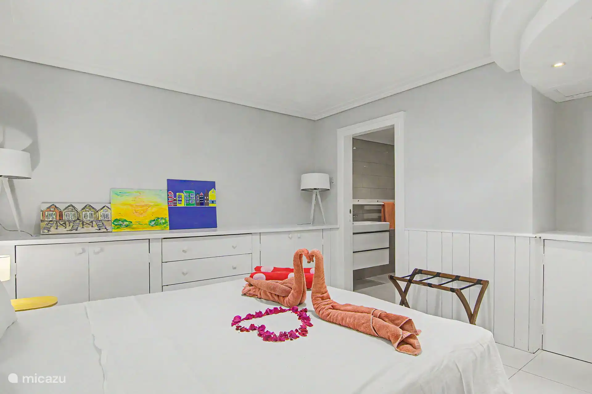 Chambre avec 2 lits simples