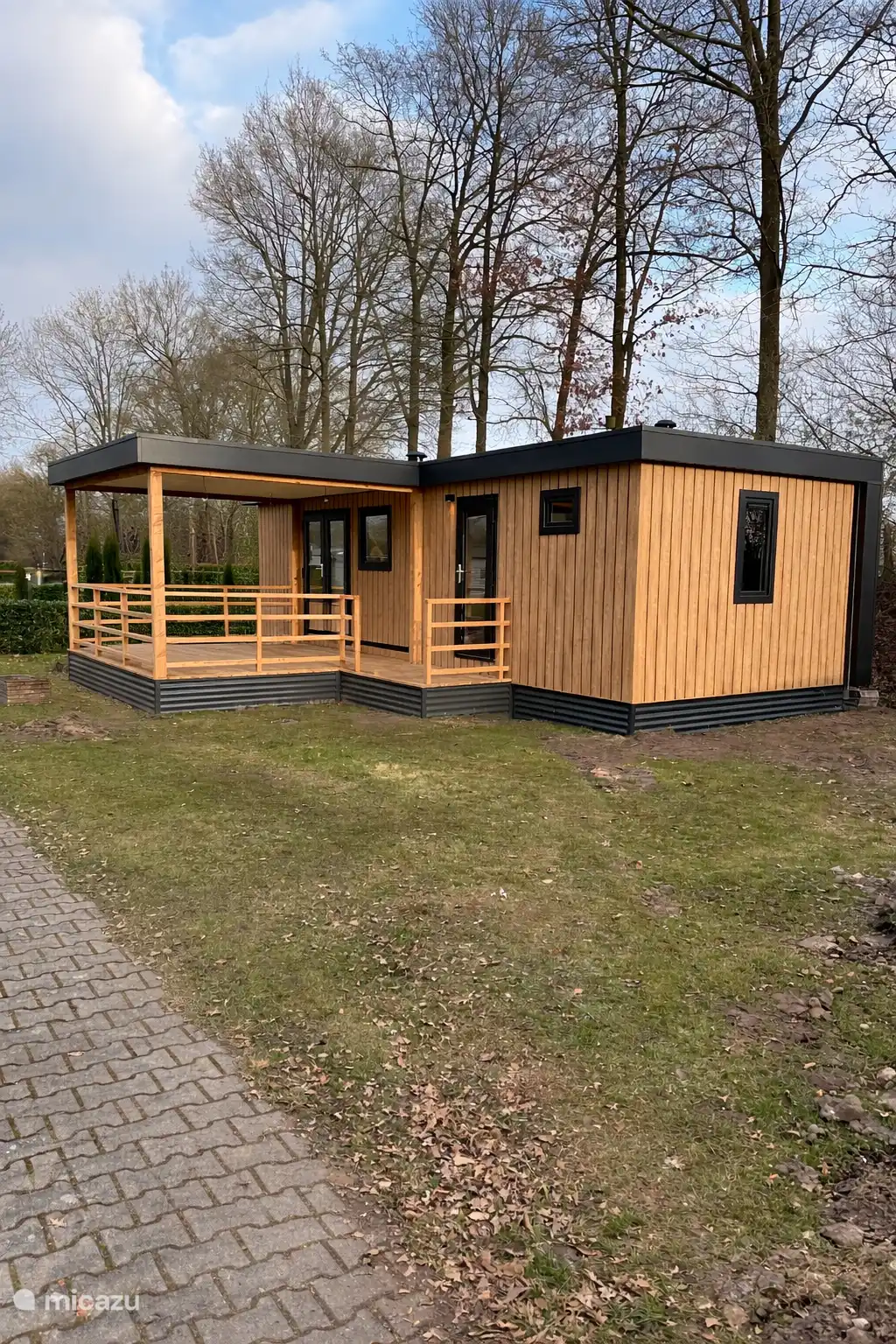 Twente-Chalet in Niederlande, Overijssel, Lattrop - chalet