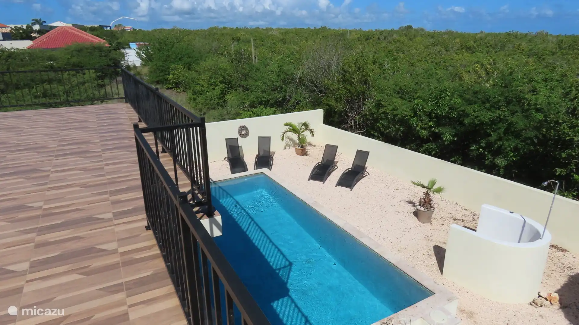 Sichtbalkon Richtung Westpunkt