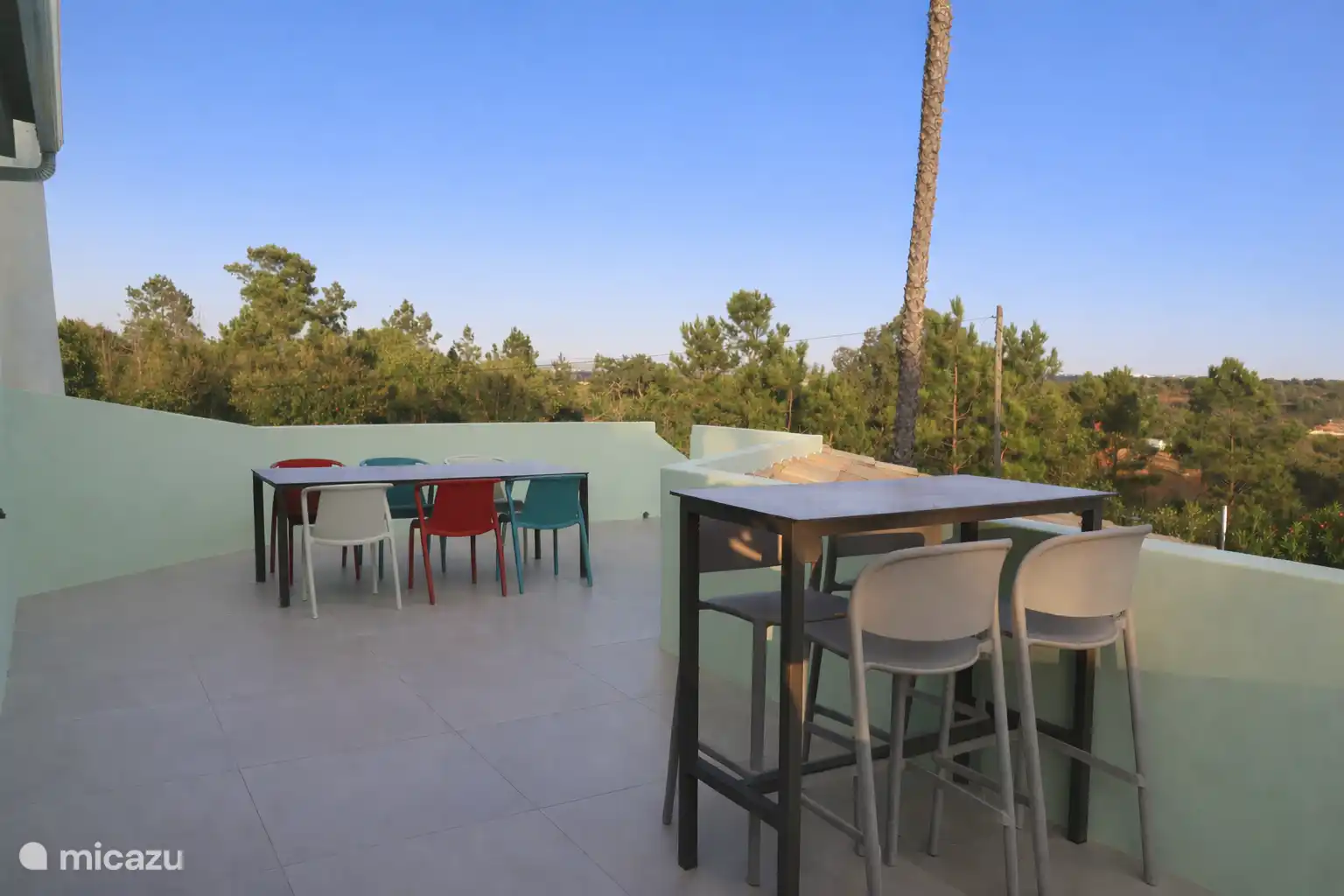 Terrasse privée au dernier étage