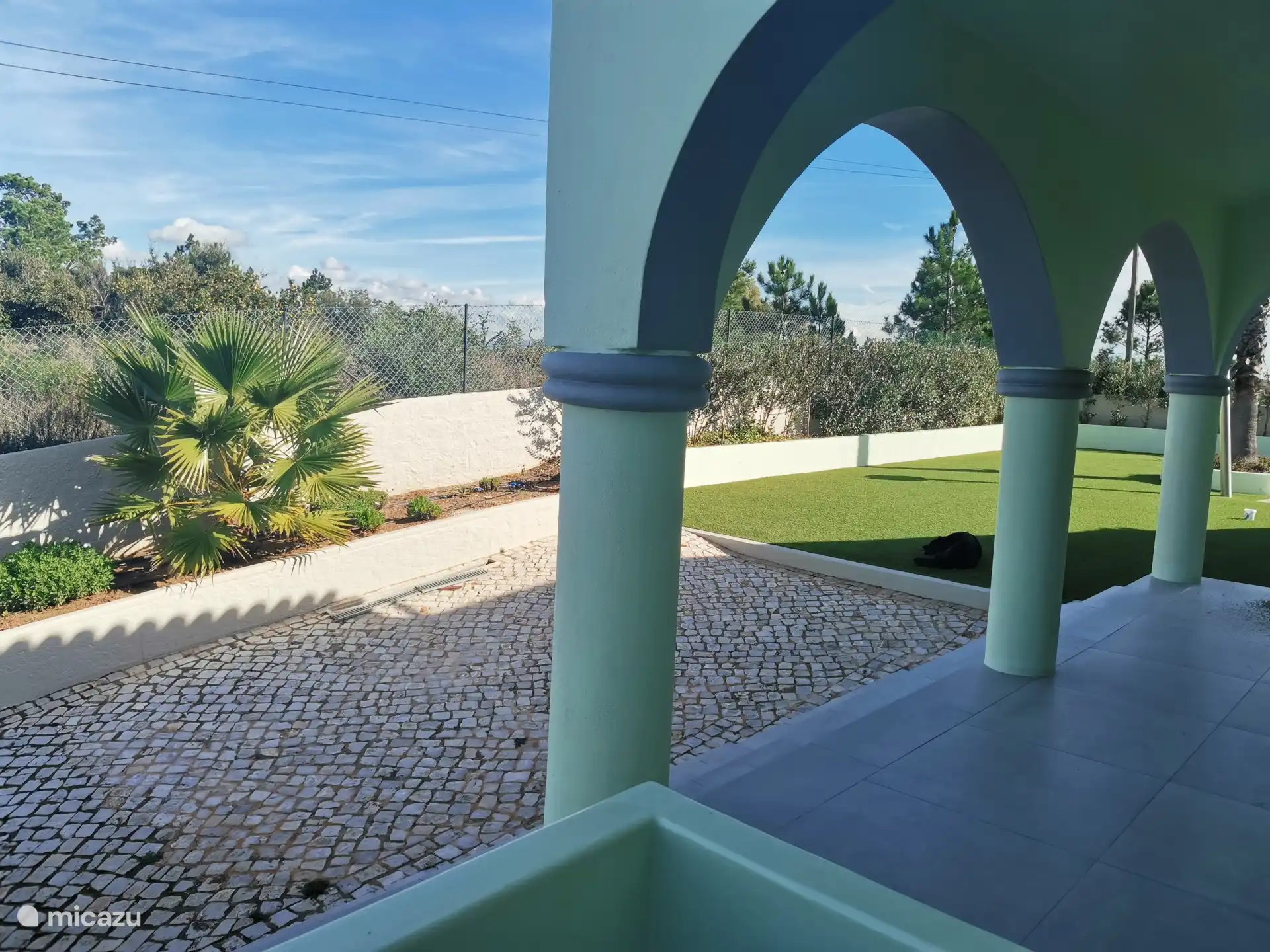 Porte d’entrée en terrasse