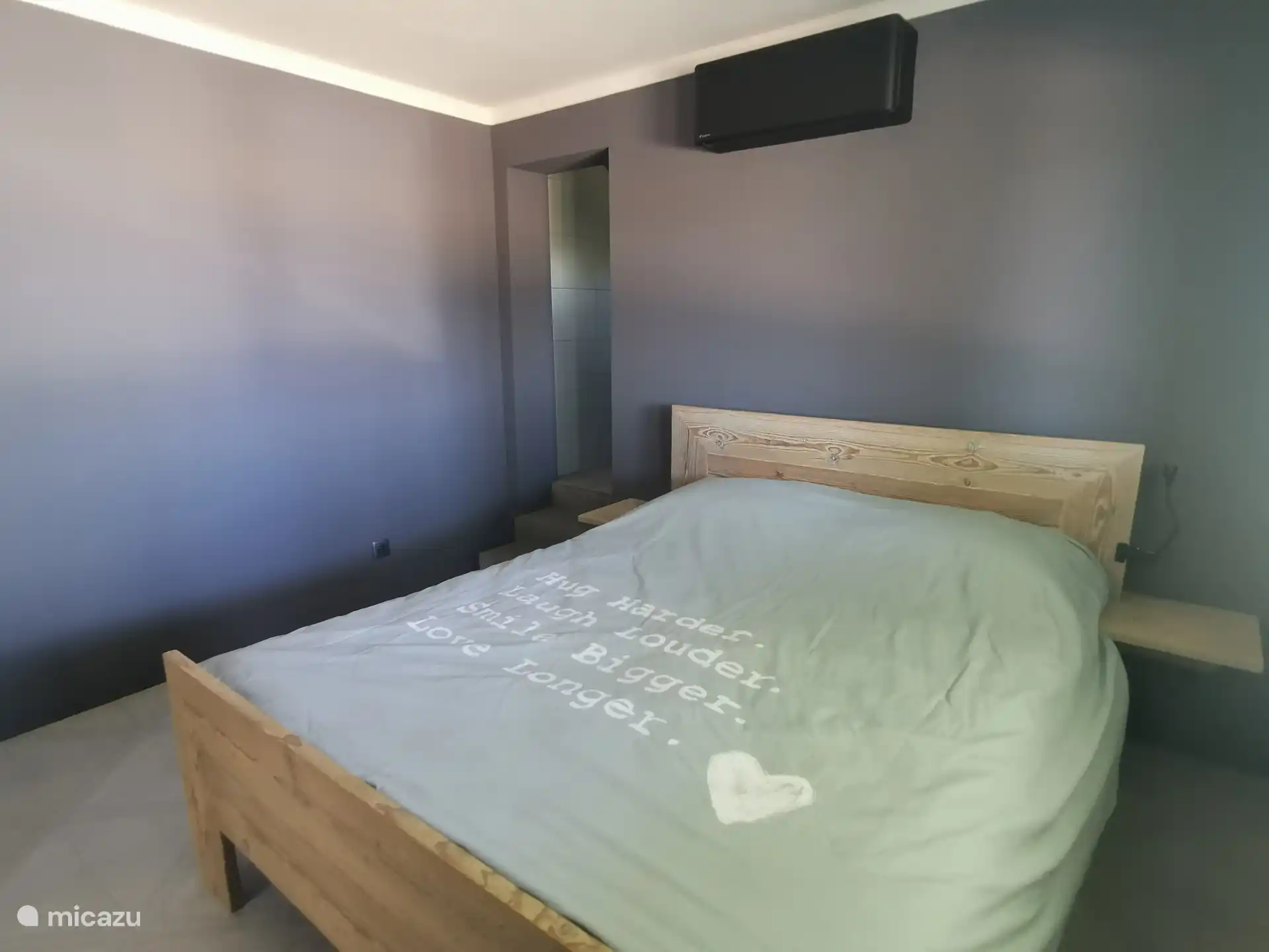 Slaapkamer beneden verdieping