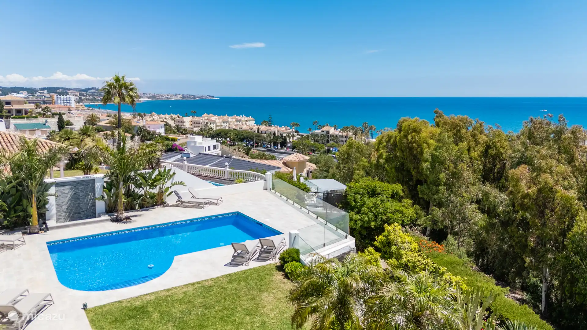 Impresionantes y impresionantes vistas al mar desde Casa Colina