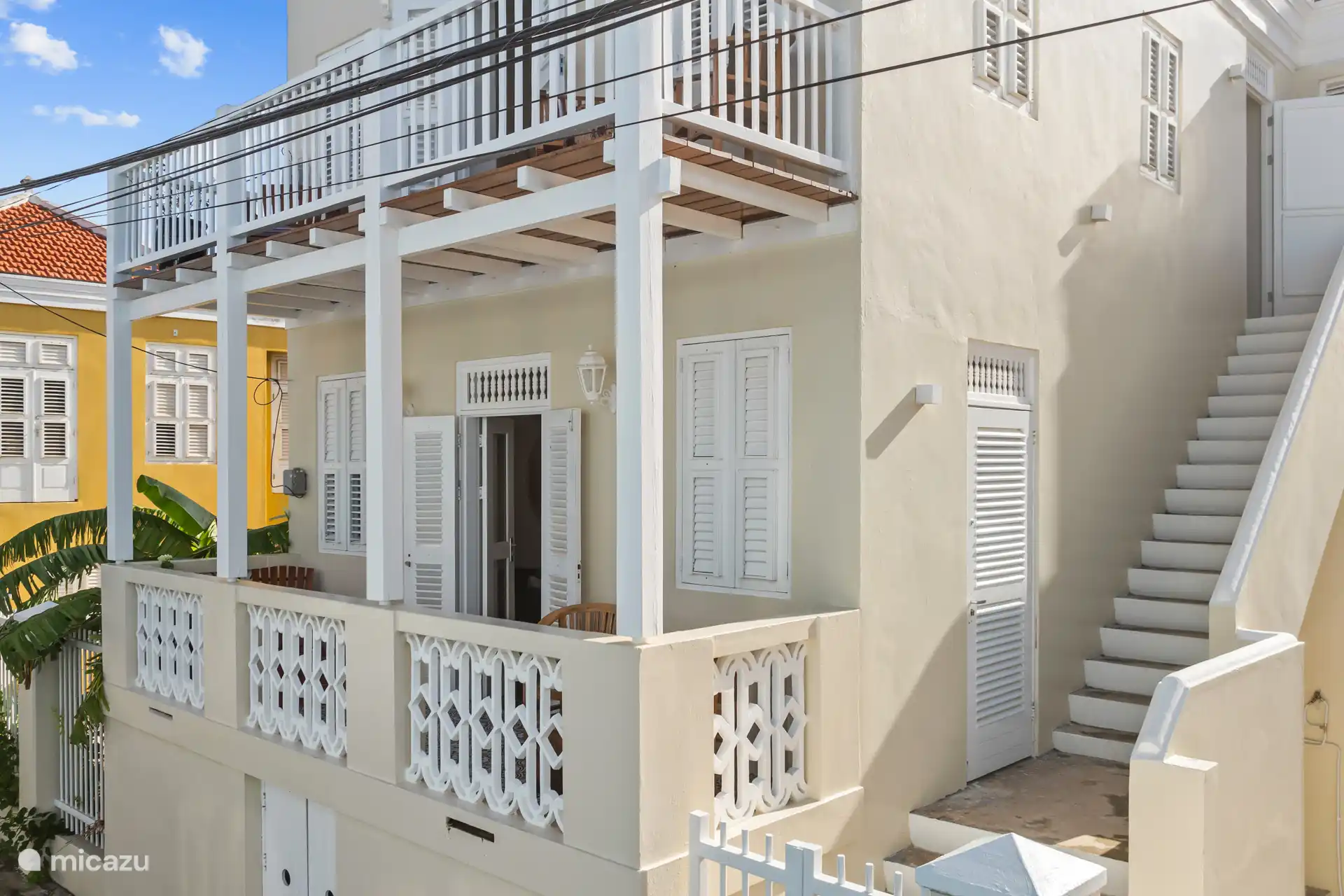 Appartement A1 is op de eerste verdieping.