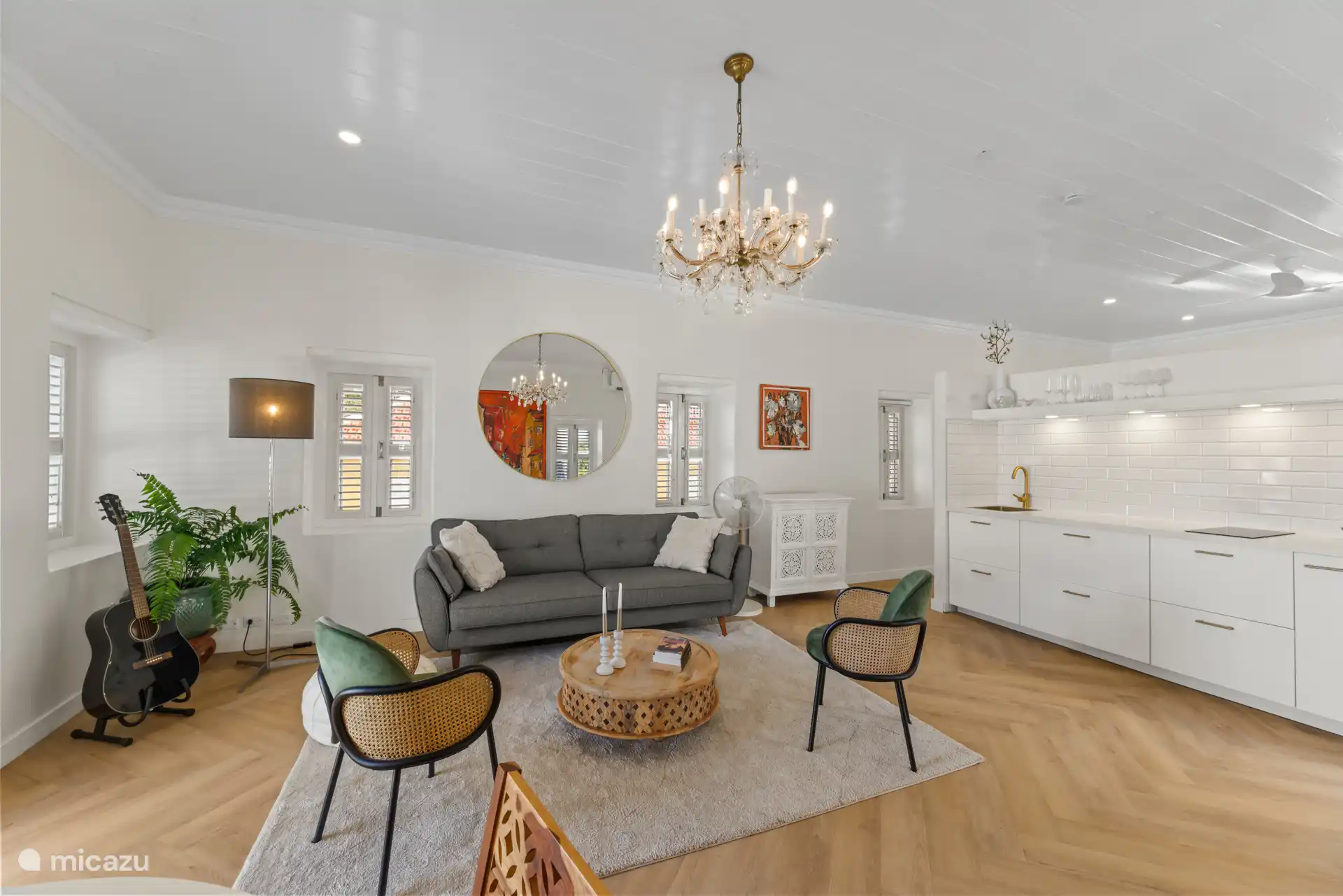 Stijlvol appartement met alle gemakken.