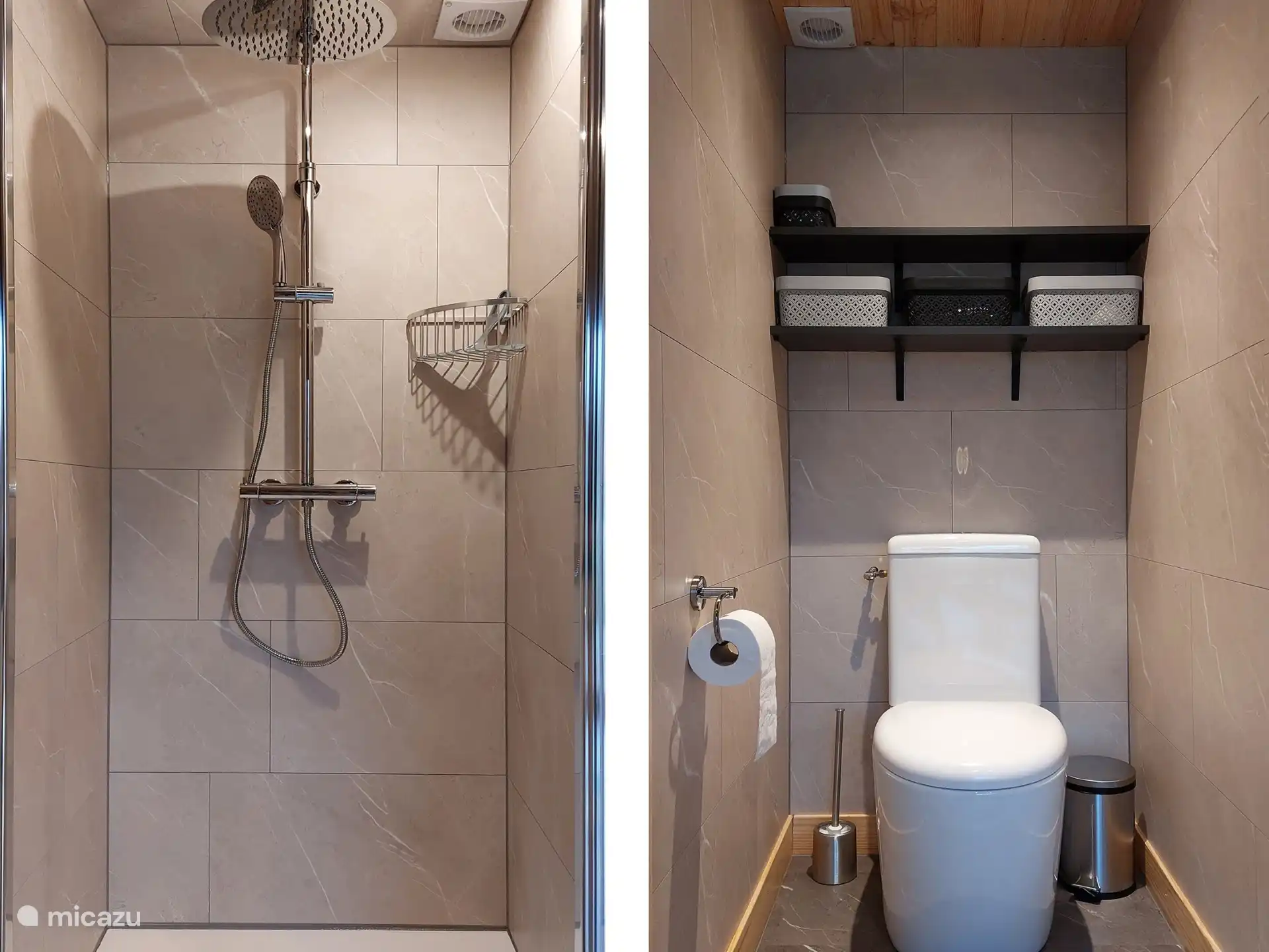 Douche en toilet 'La Cabane'