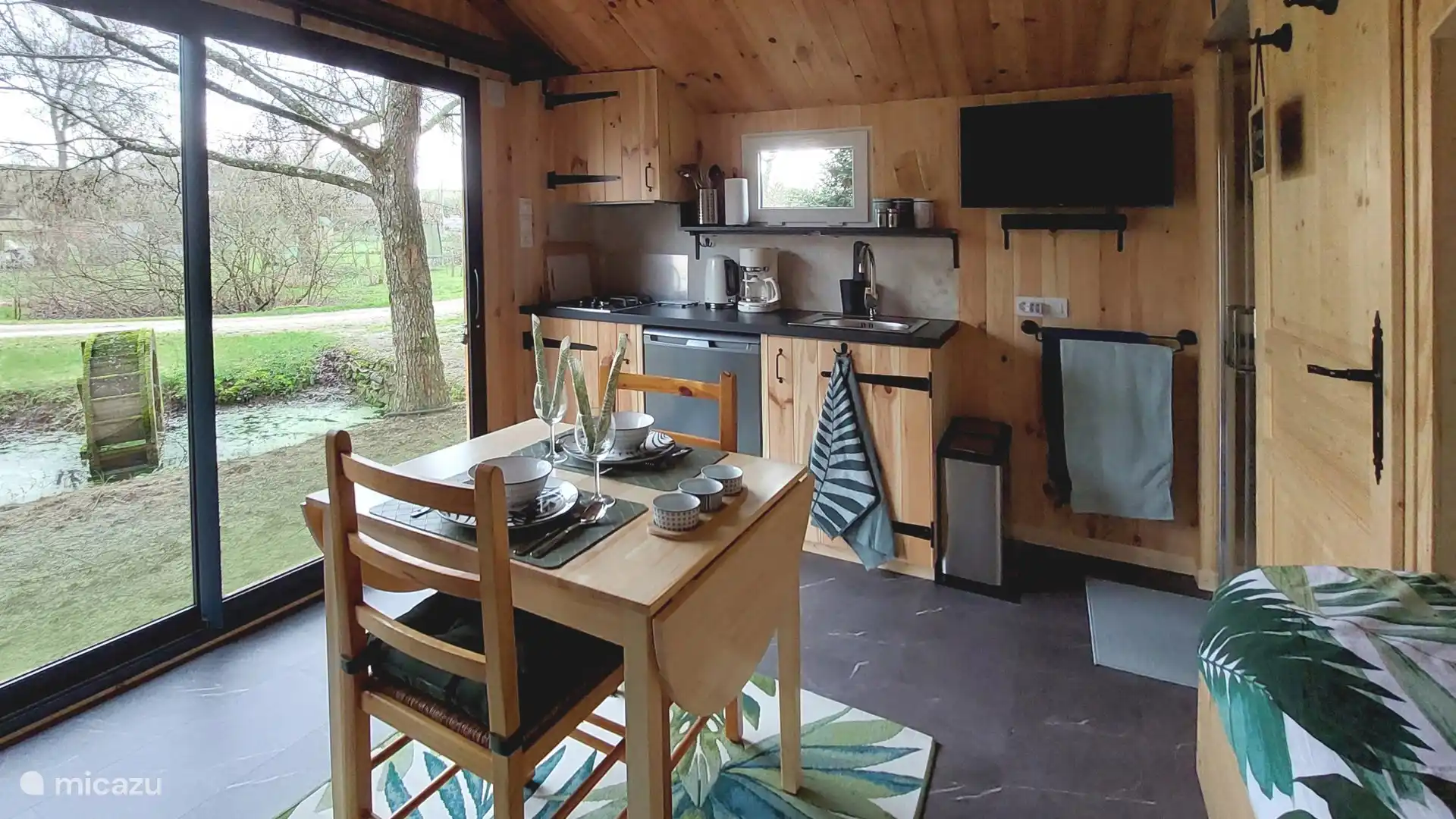 Interieur 'La Cabane'