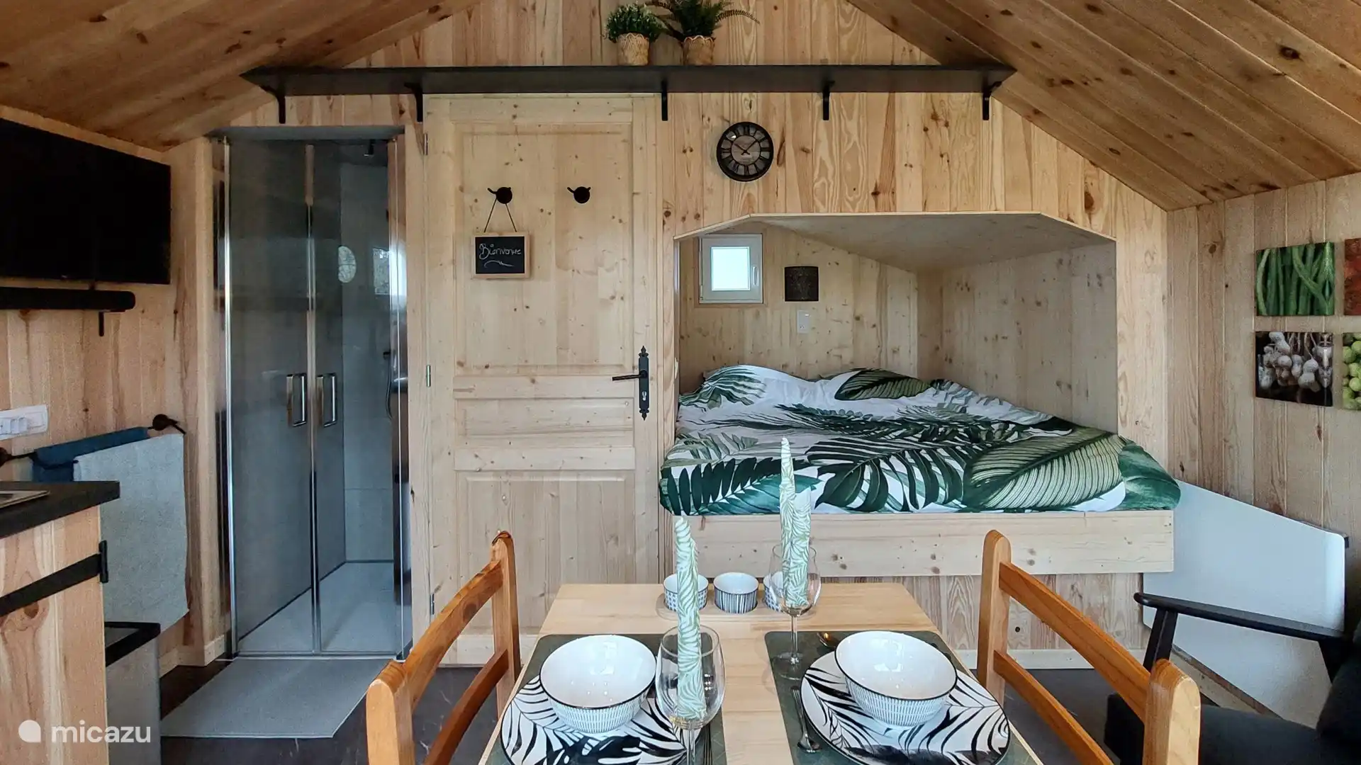 blokhut / lodge huren in Couches, Saône-et-Loire, Frankrijk -  Moulin Fouché | La Cabane | Studio