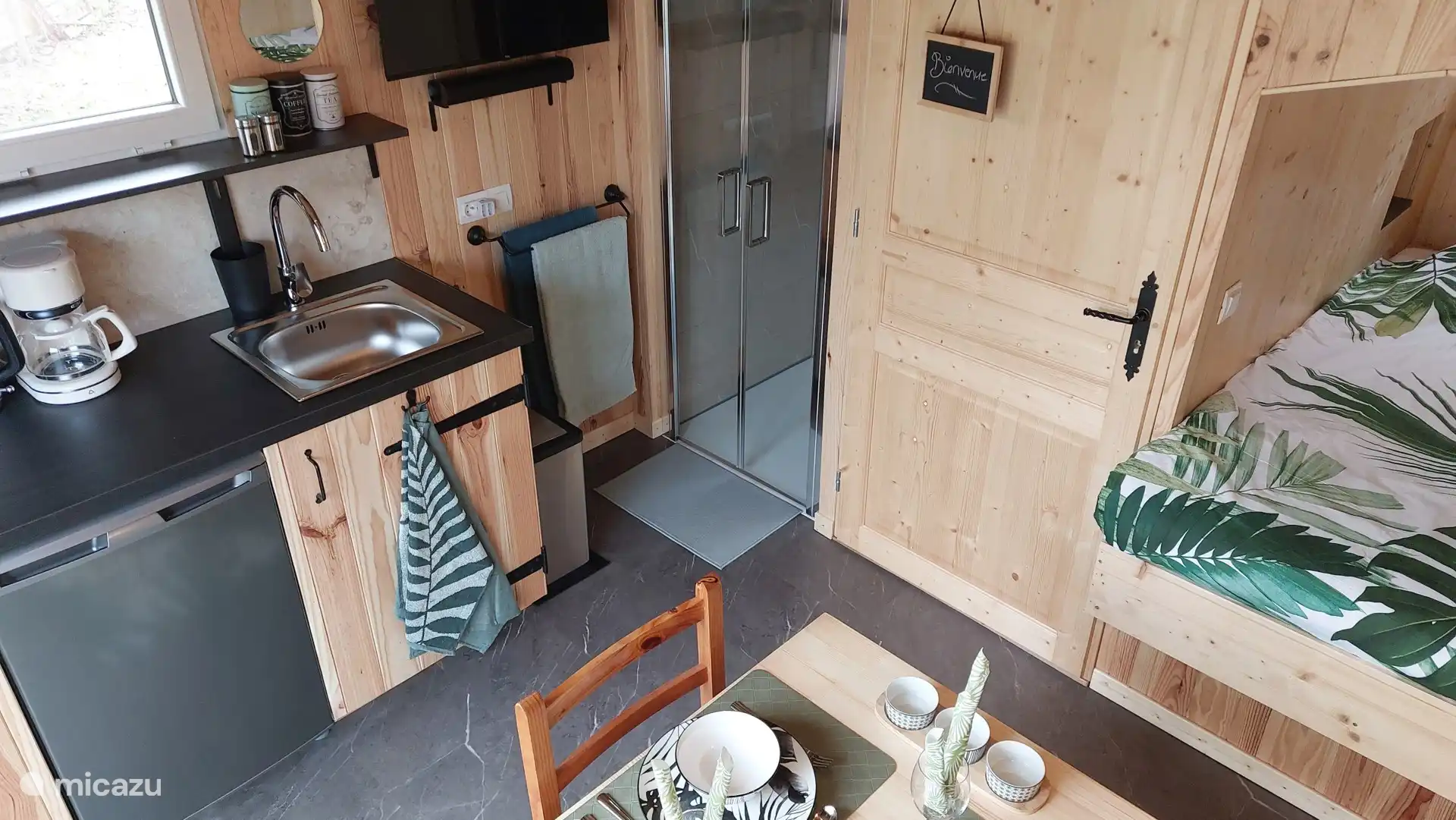 Interieur 'La Cabane'