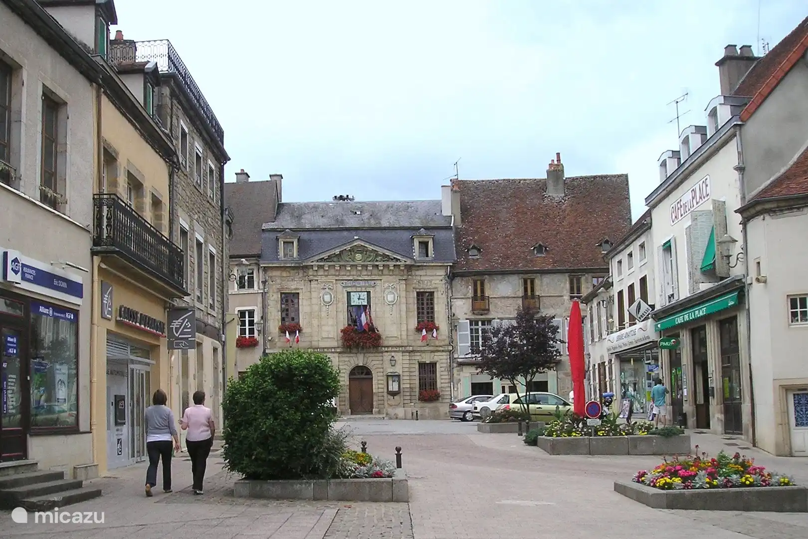 Arnay-le-Duc marktplein